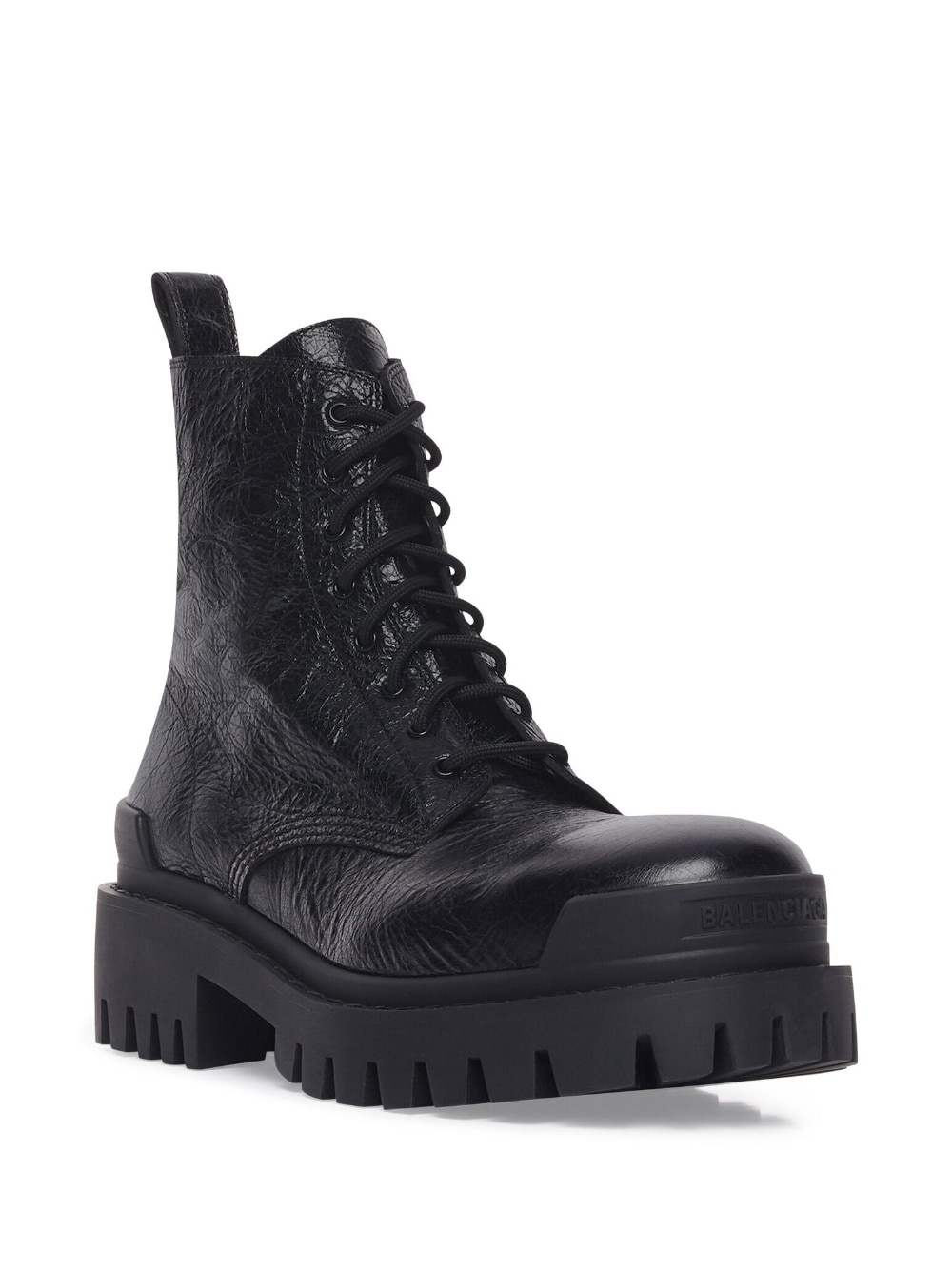 Strike lace-up leather boots - 2