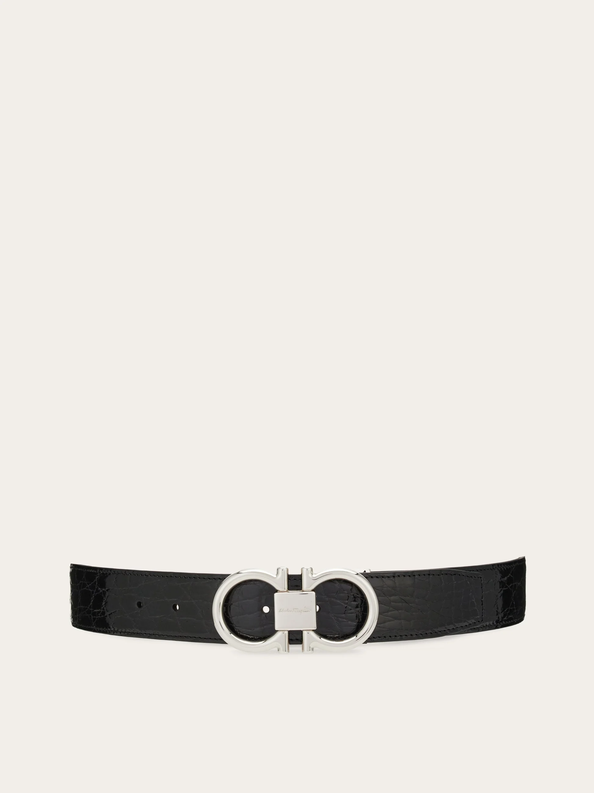 Adjustable Gancini belt - 1