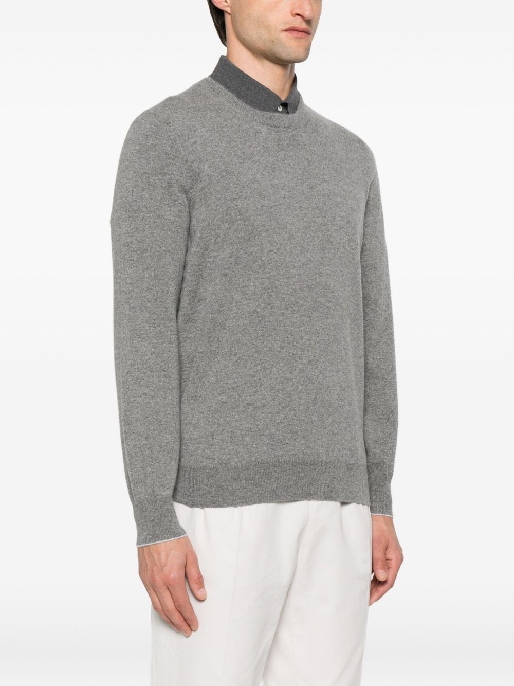 cashmere crew-neck sweater - 3