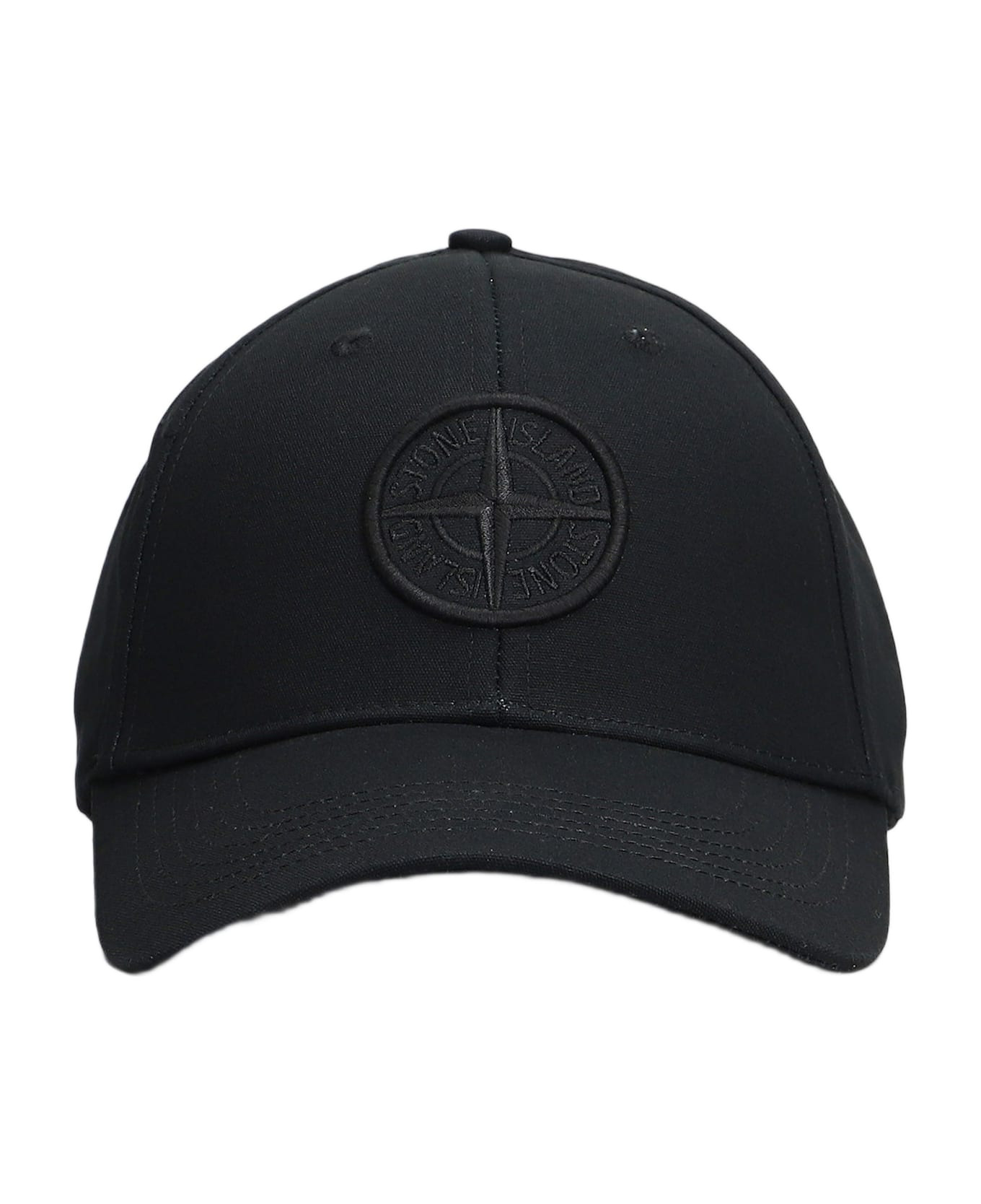 Hats In Black Cotton - 1