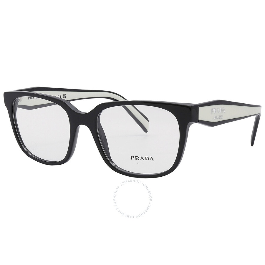 Prada Demo Rectangular Ladies Eyeglasses PR 17ZV 1AB1O1 52 - 3