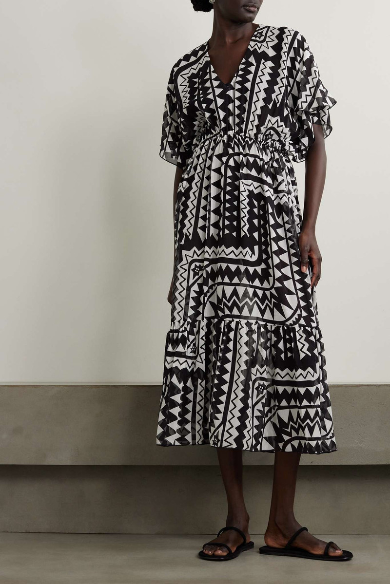 ERES Rivage printed silk-crepon dress outlook