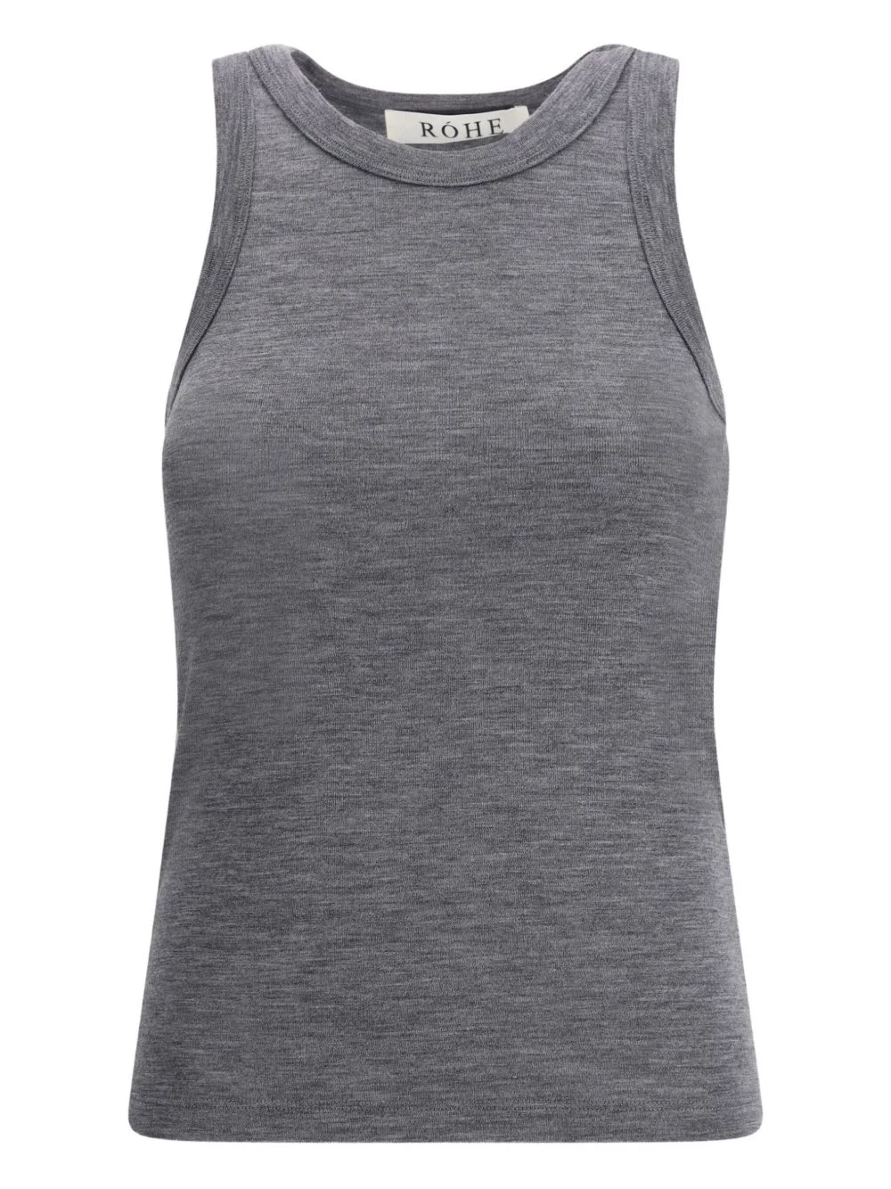 sleeveless wool top - 1