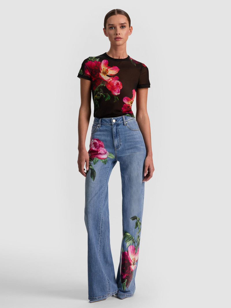 CHIC PRINTED JEAN 3