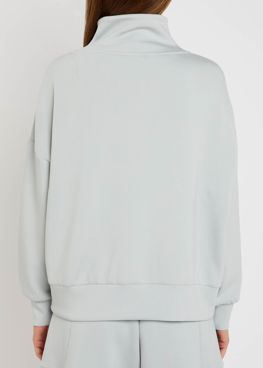 Varley Hawley Half-zip Stretch-jersey Sweatshirt - 4