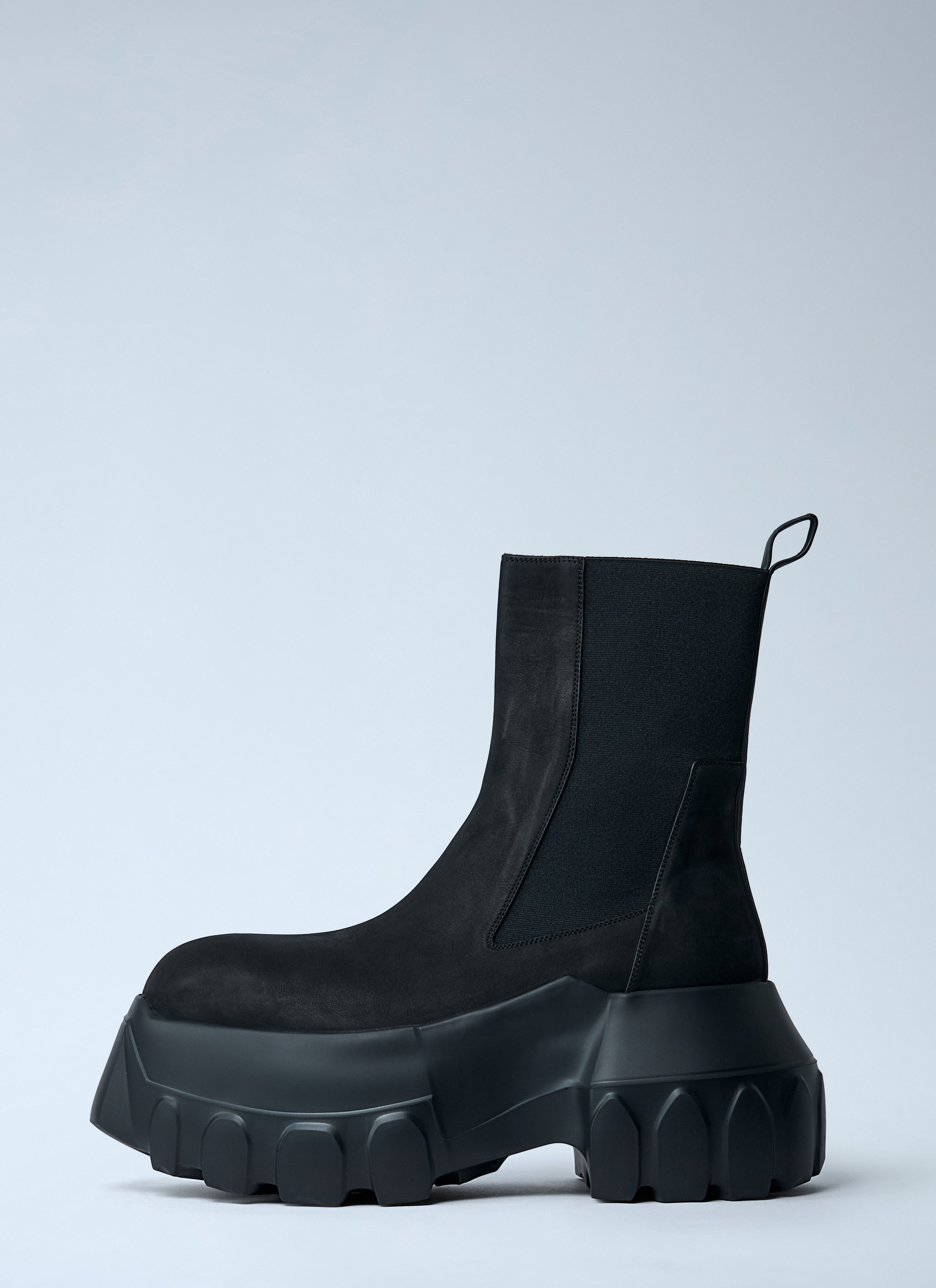Rick Owens Men Beatle Mega Tractor Boots - 4