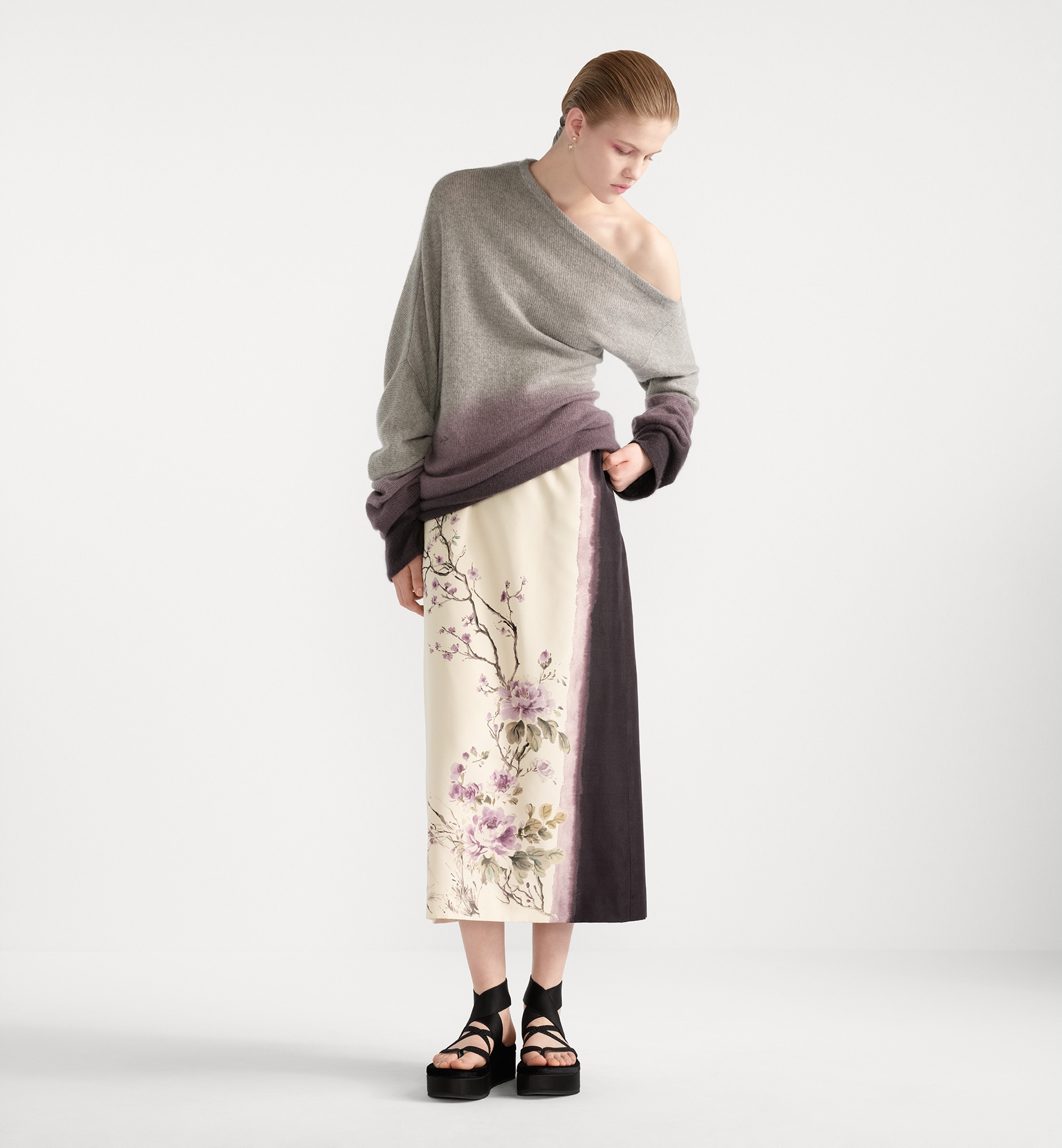 Mid-Length Straight Skirt - 2