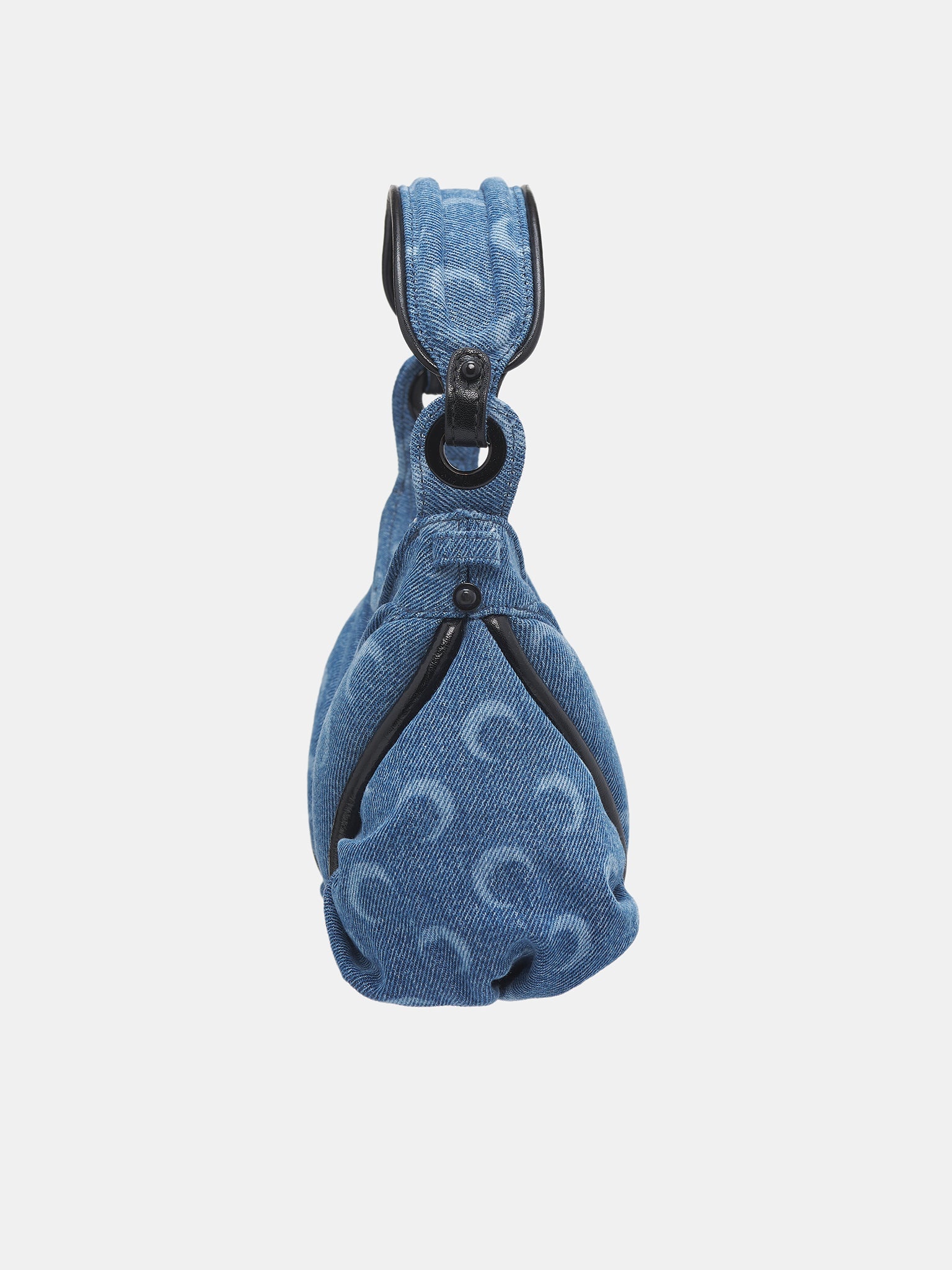 Marine Serre Moon Laser Denim Futura Mini | hlorenzo