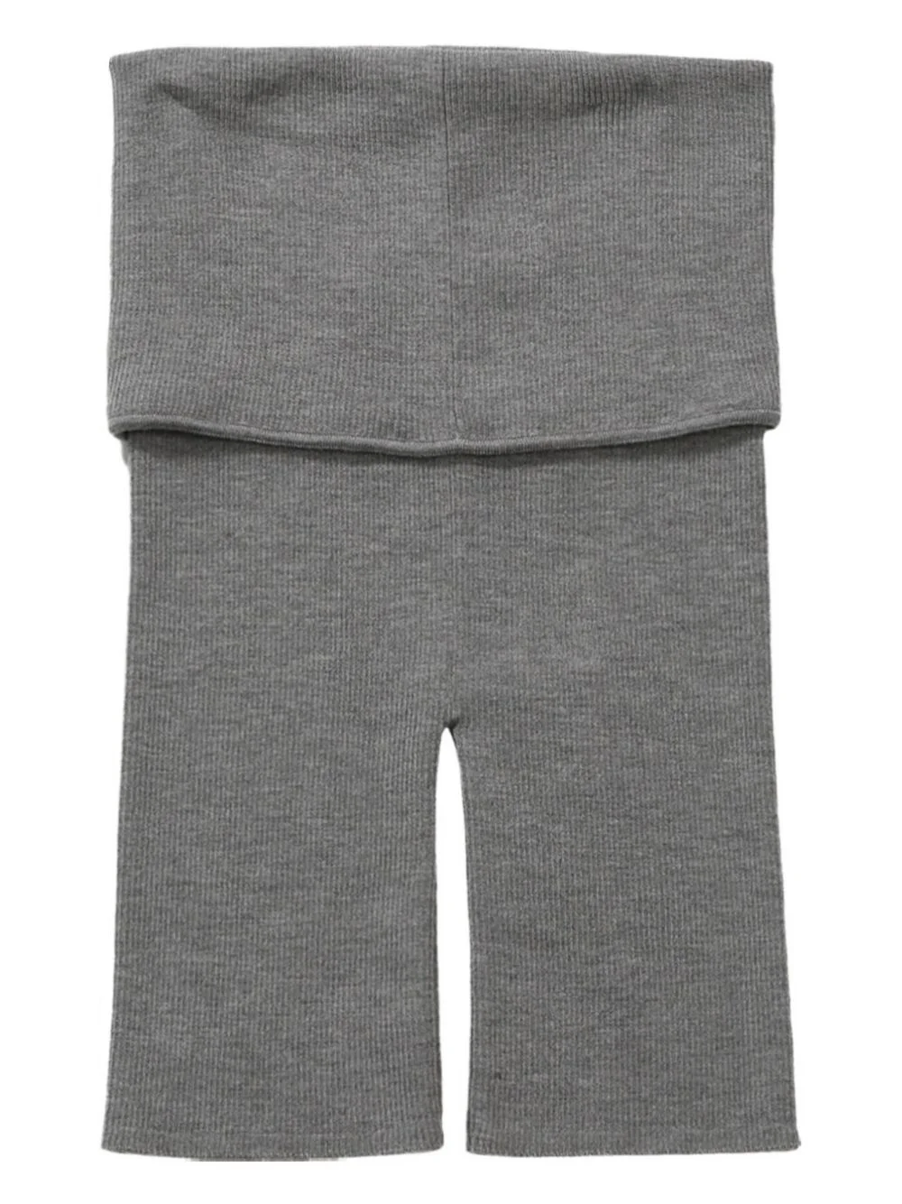 high-waisted biker shorts - 1