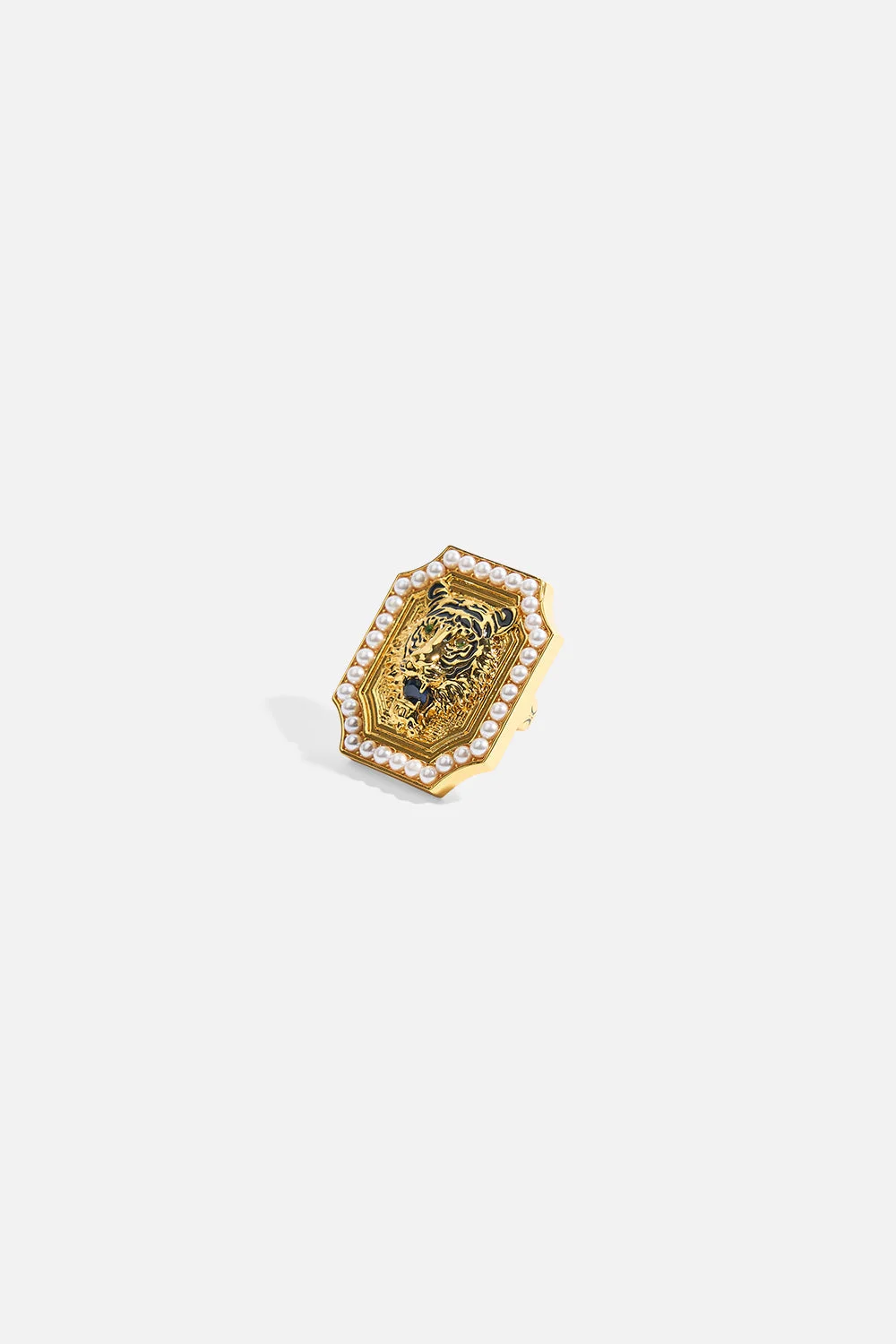 A SPANISH STATEMENT JAGGI HEAD RING GOLD - 1