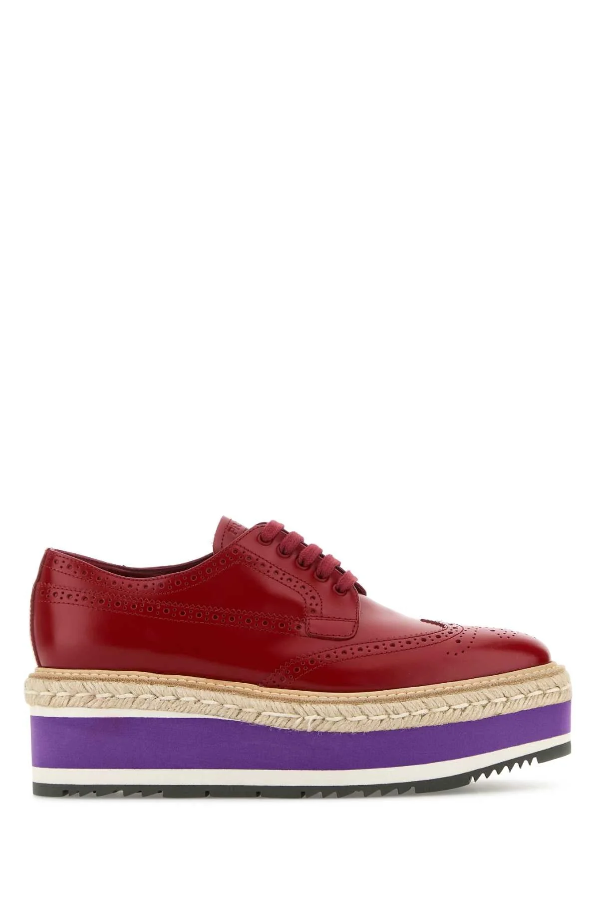 Prada Allacciate Flat — Red - 1