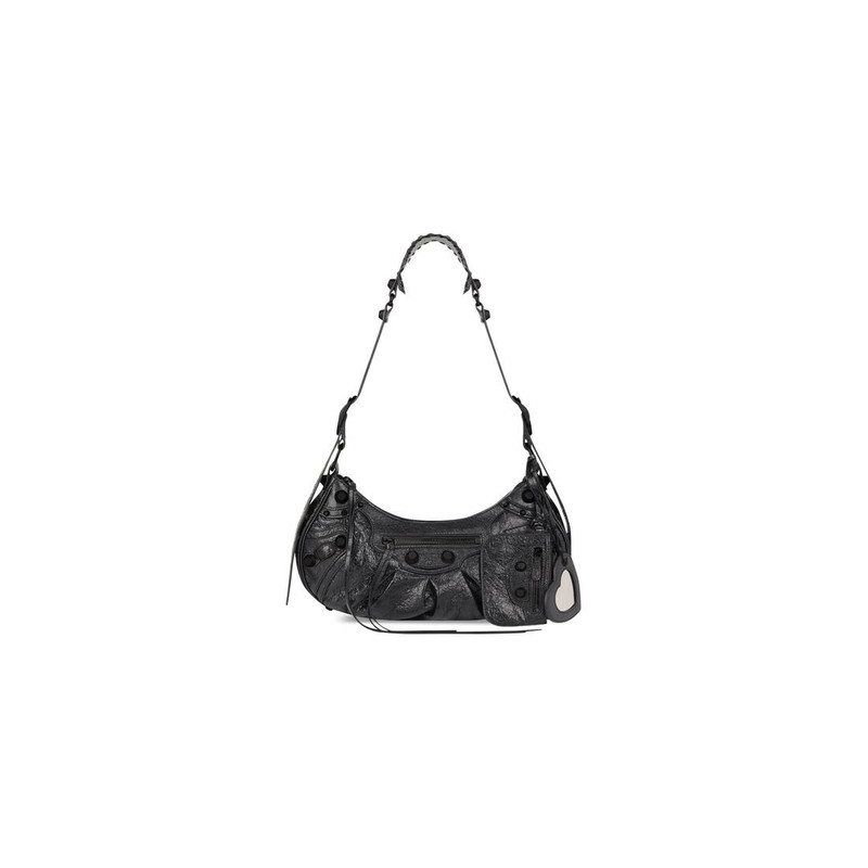 Women's Le Cagole Black의 작은 어깨 가방 - 1