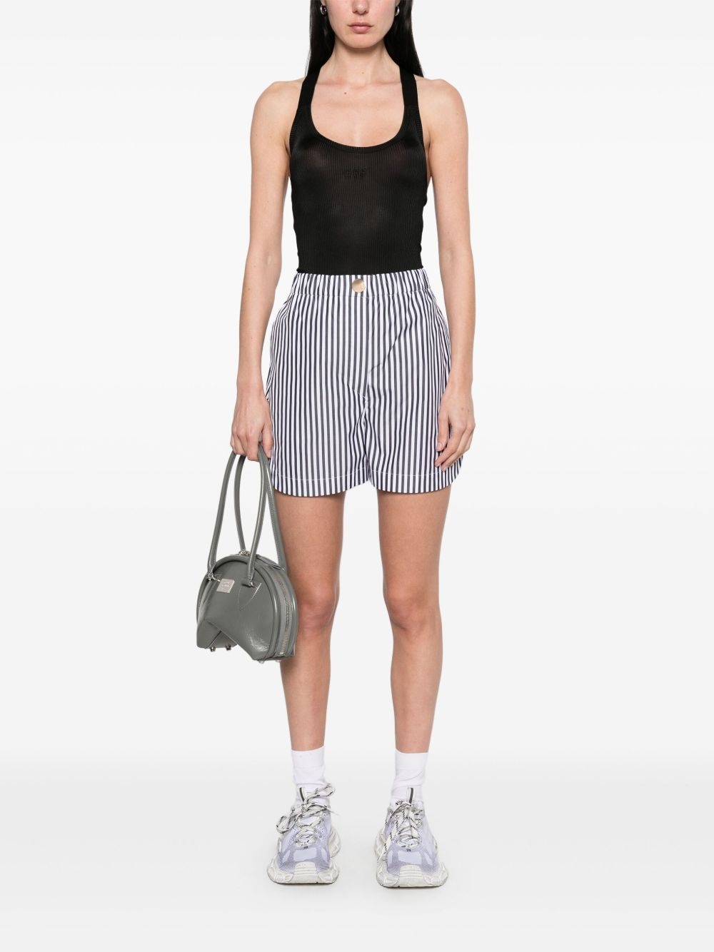 ribbed tank top - 2