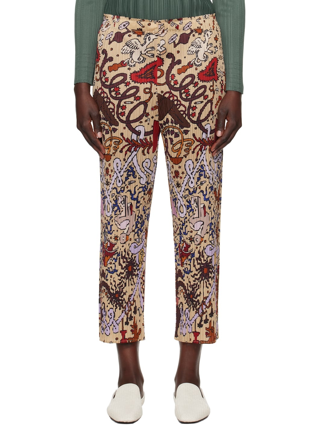 Multicolor Interplanetary Trousers - 1