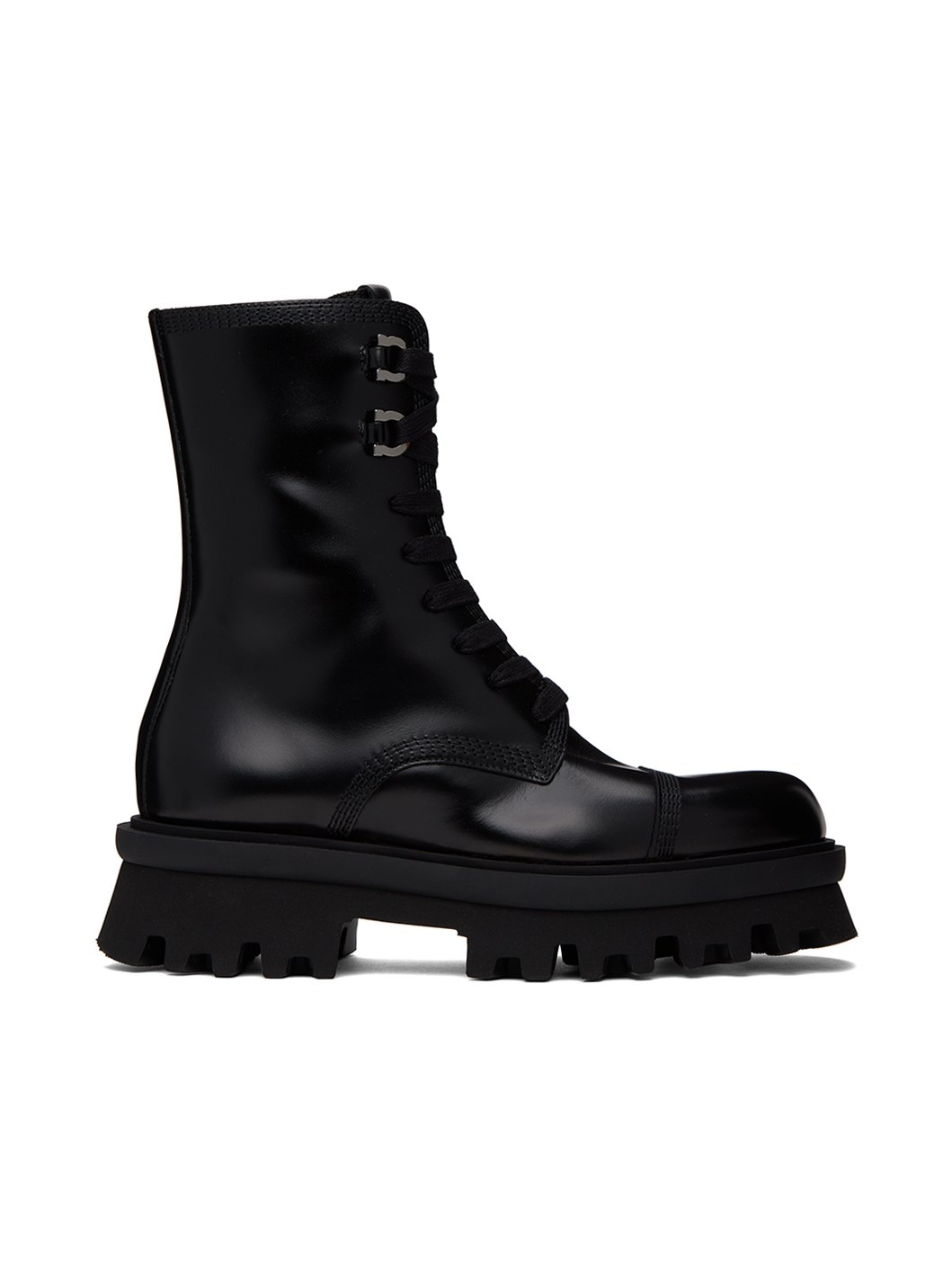 【送料&関税込】Ferragamo Calfskin Boot Ferragamo Black Calfskin Chelsea Boots Salvatore Ferragamo