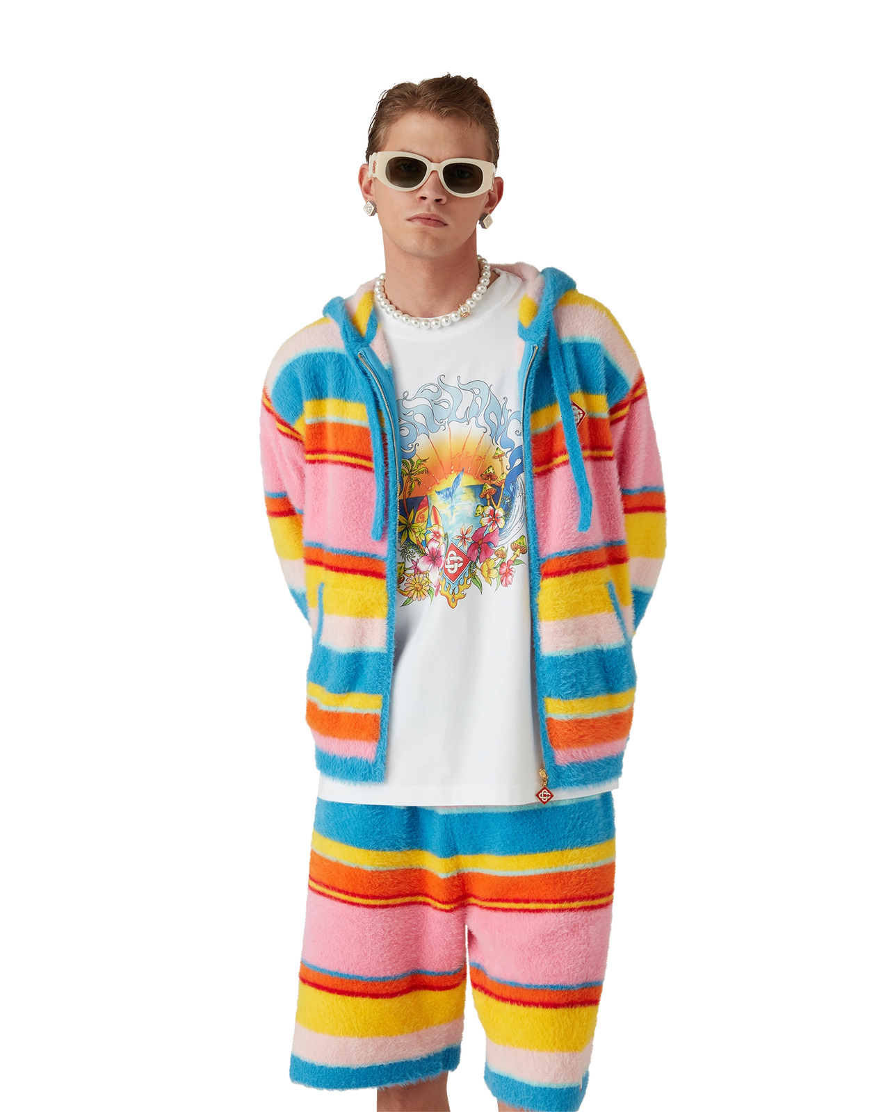Fluffy Oversized Hoodie | Casablanca Paris - 4