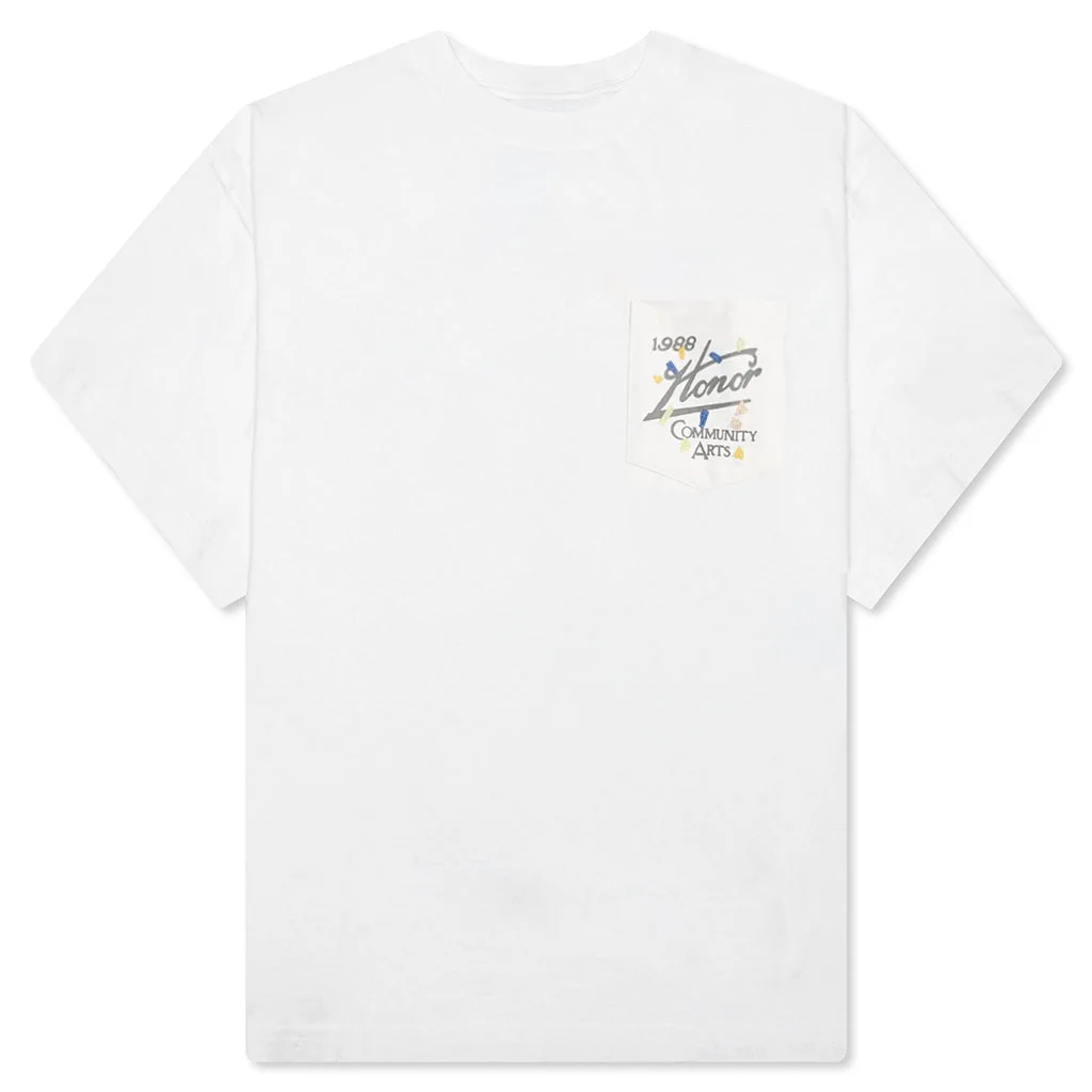 COMMUNITY ARTS TEE - WHITE - 1