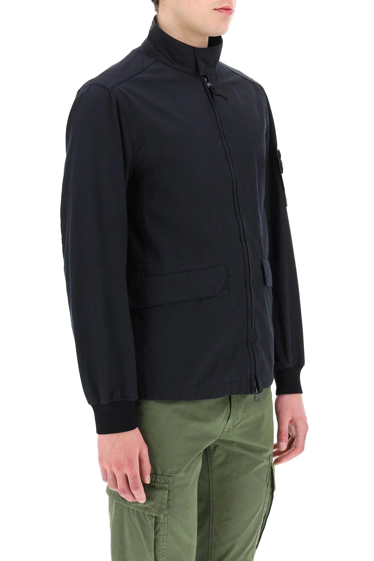 NYLON COTTON BATAVIA JACKET - 3