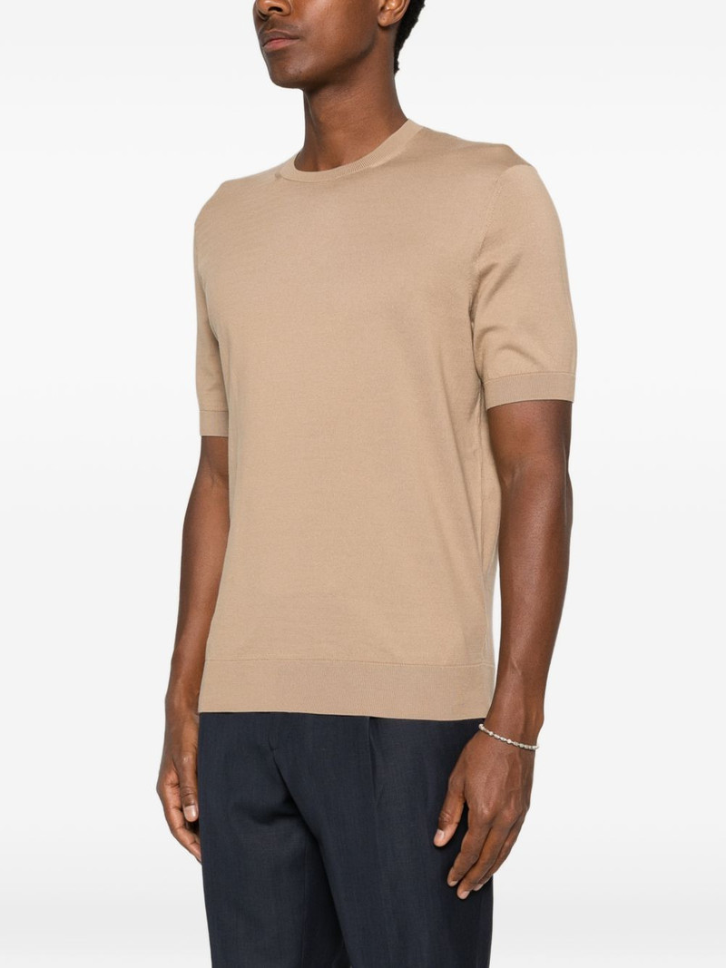 fine-knit cotton T-shirt 3