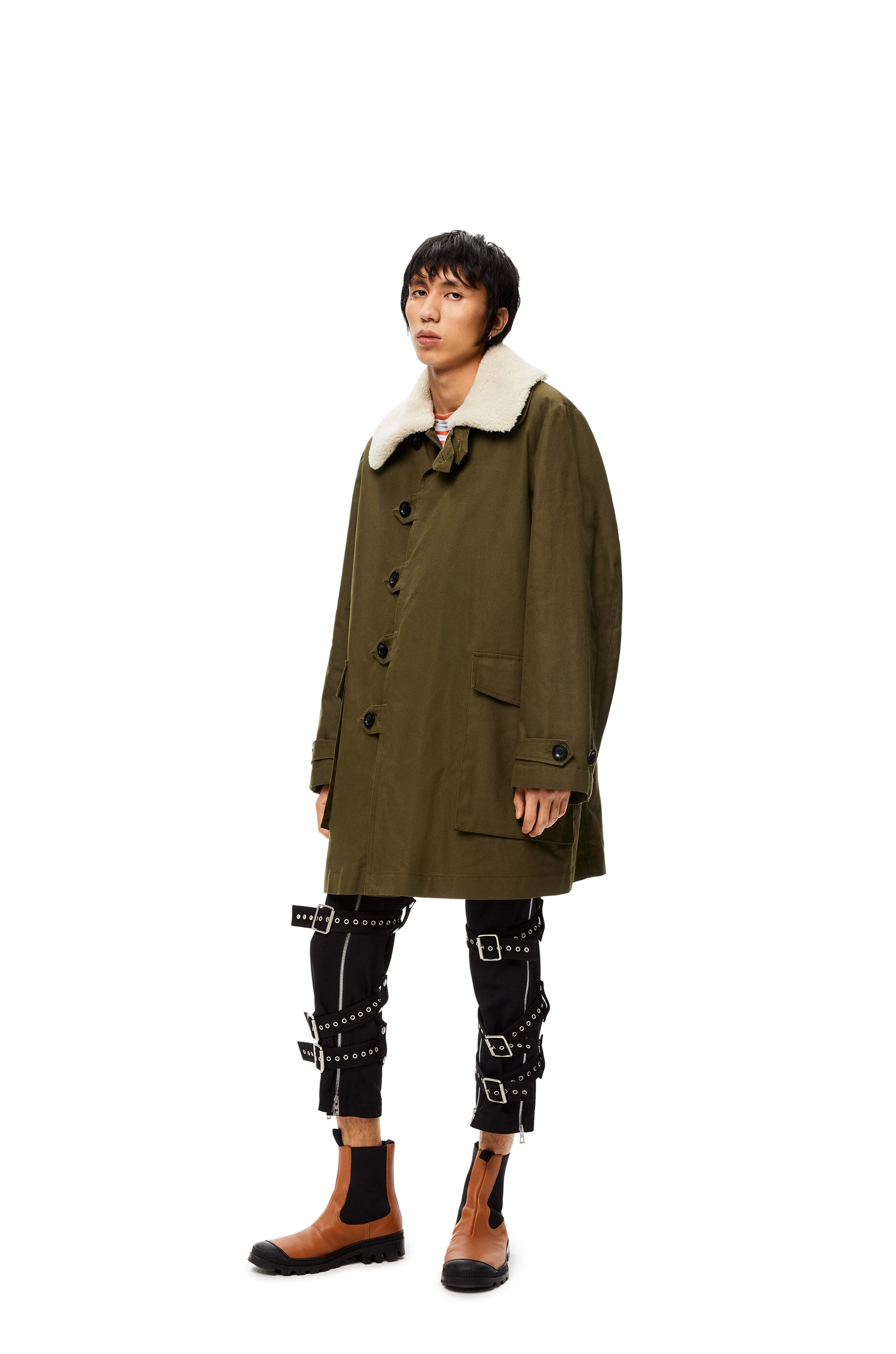 Military parka in cotton - 3