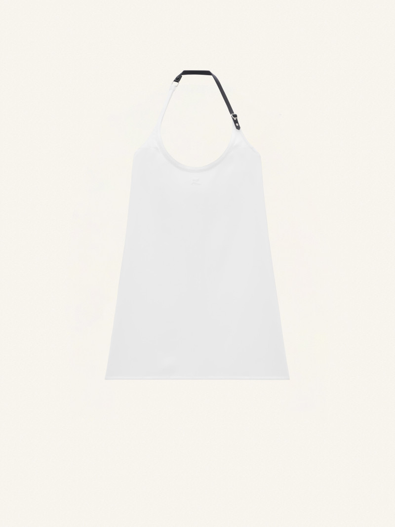 BUCKLE BABYDOLL TWILL DRESS 1