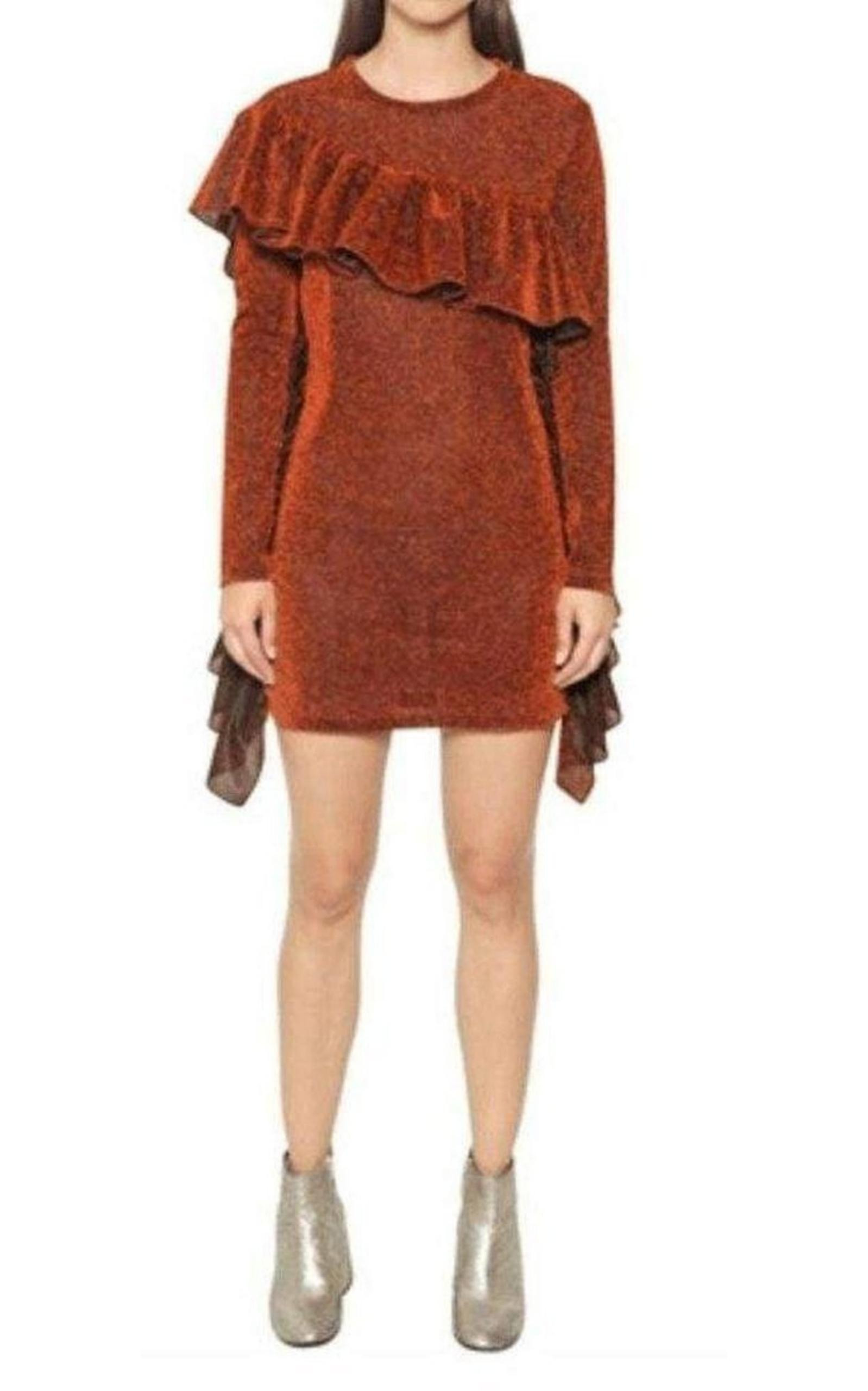MM6 Maison Margiela Ruffle Trims Dress - 2