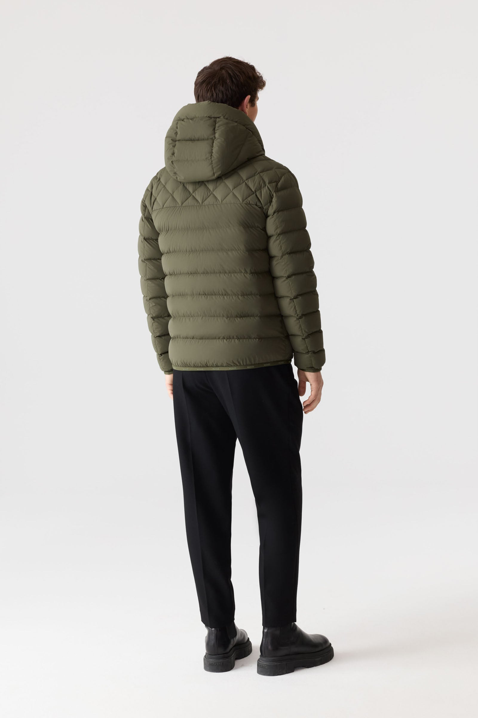 BERGEN Quilted Down Hooded Jacket - 4