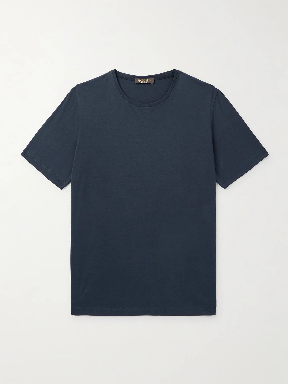 Slim-Fit Silk and Cotton-Blend Jersey T-Shirt - 1