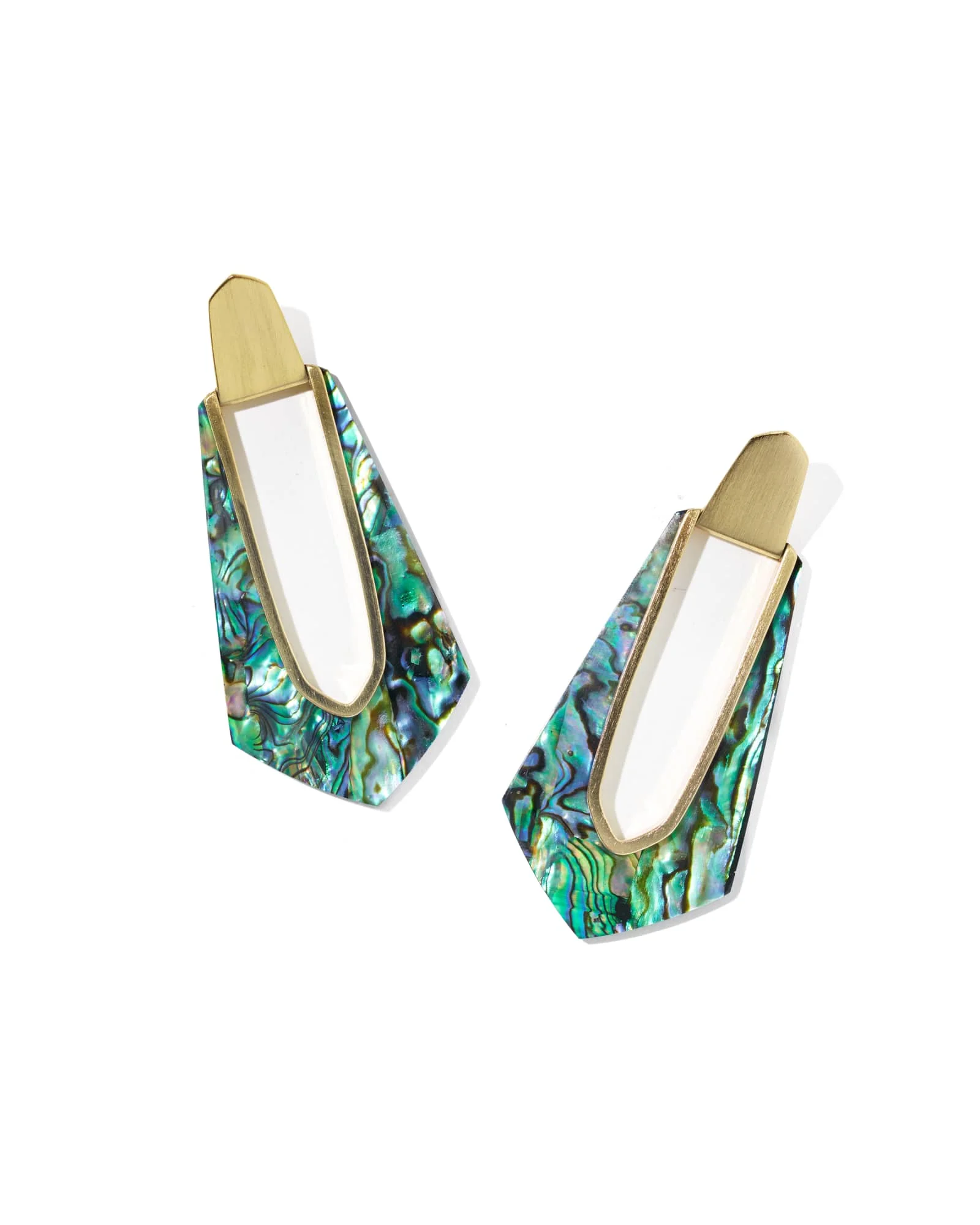 Kiernan Vintage Gold Statement Earrings - 1