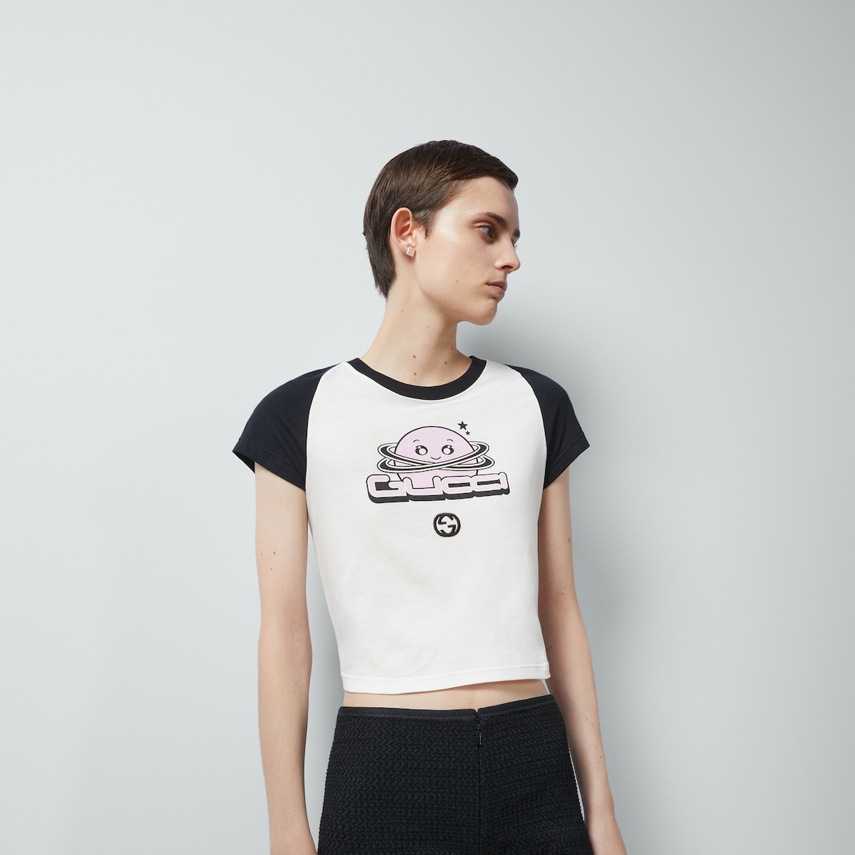 Cotton jersey short sleeved T-shirt - 5