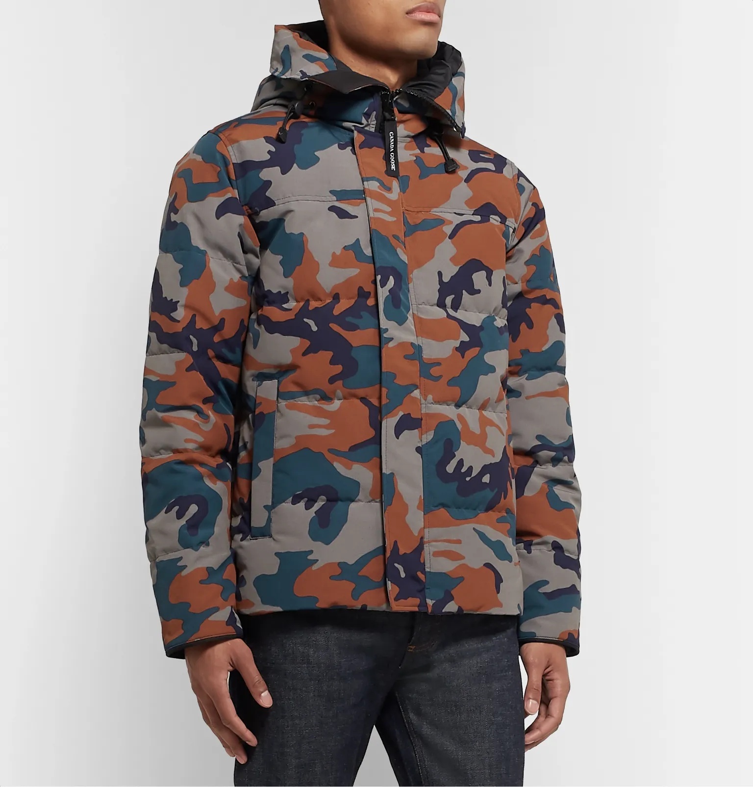 MacMillan Slim-Fit Camouflage-Print Quilted Arctic Tech Hooded Down Parka - 4