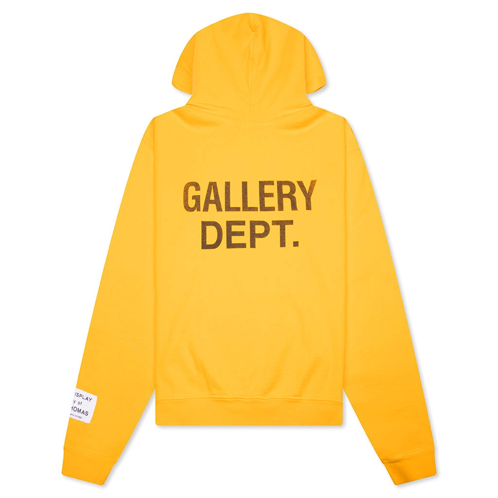 90'S GD LOGO HOODIE - GOLD - 2
