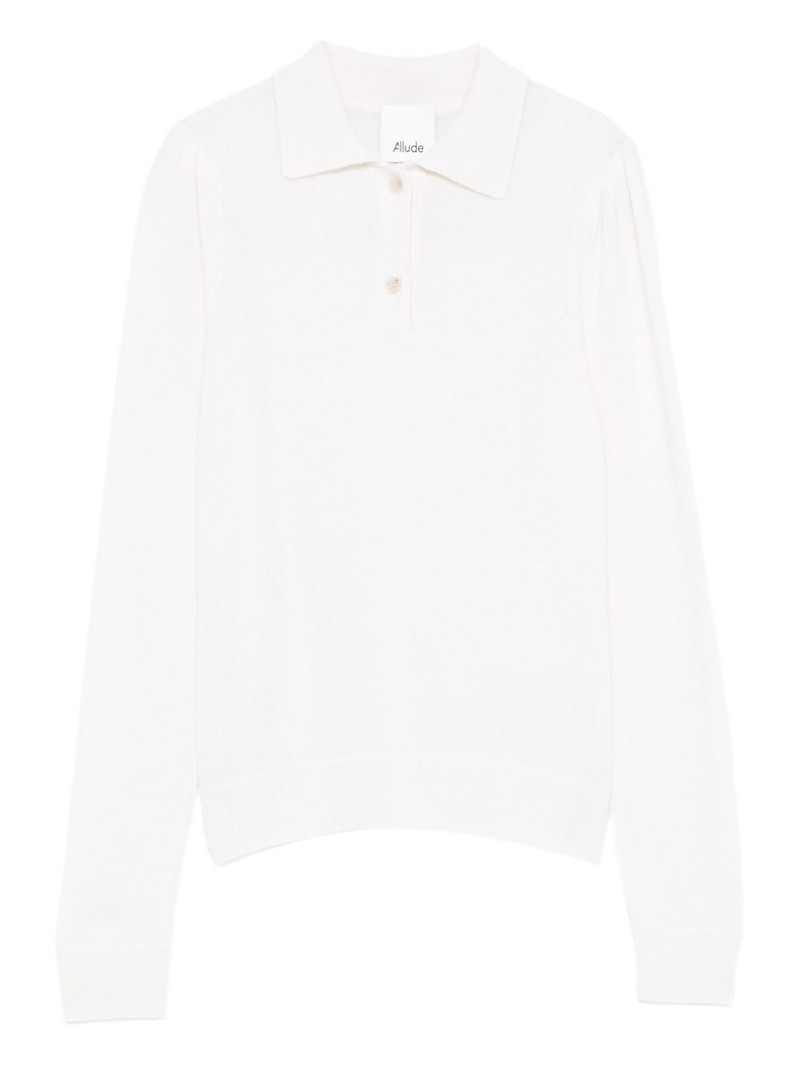 button-fastening polo shirt 1