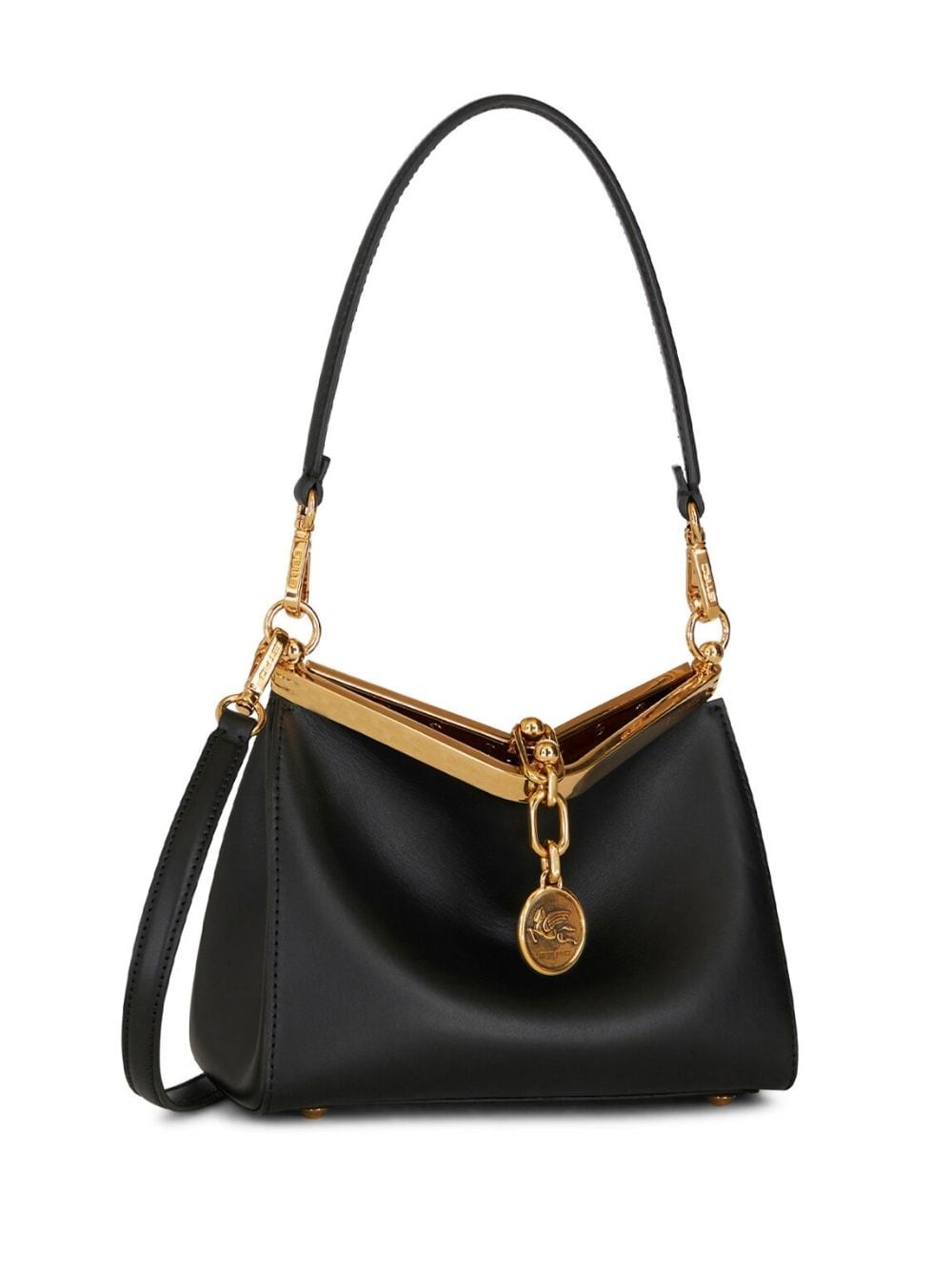 Vela leather shoulder bag - 3