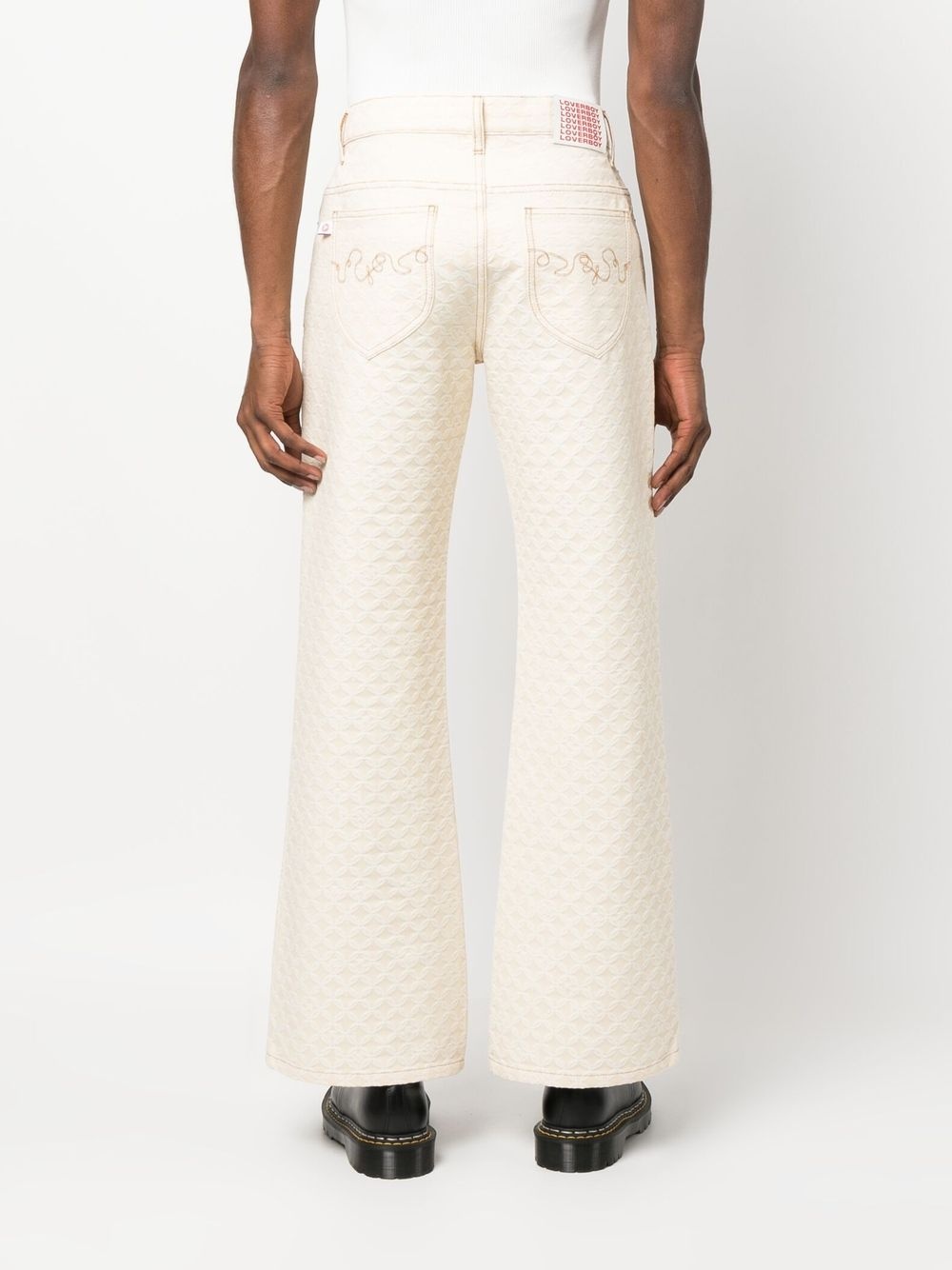straight-leg cut jeans - 4