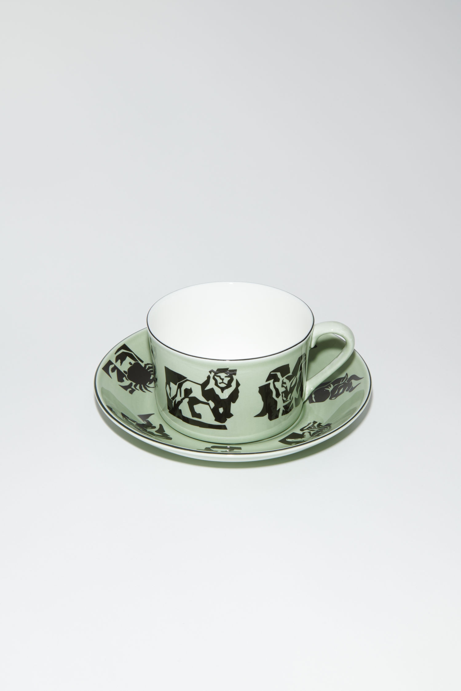 Horoscope Tea Cup Set - Green - 1