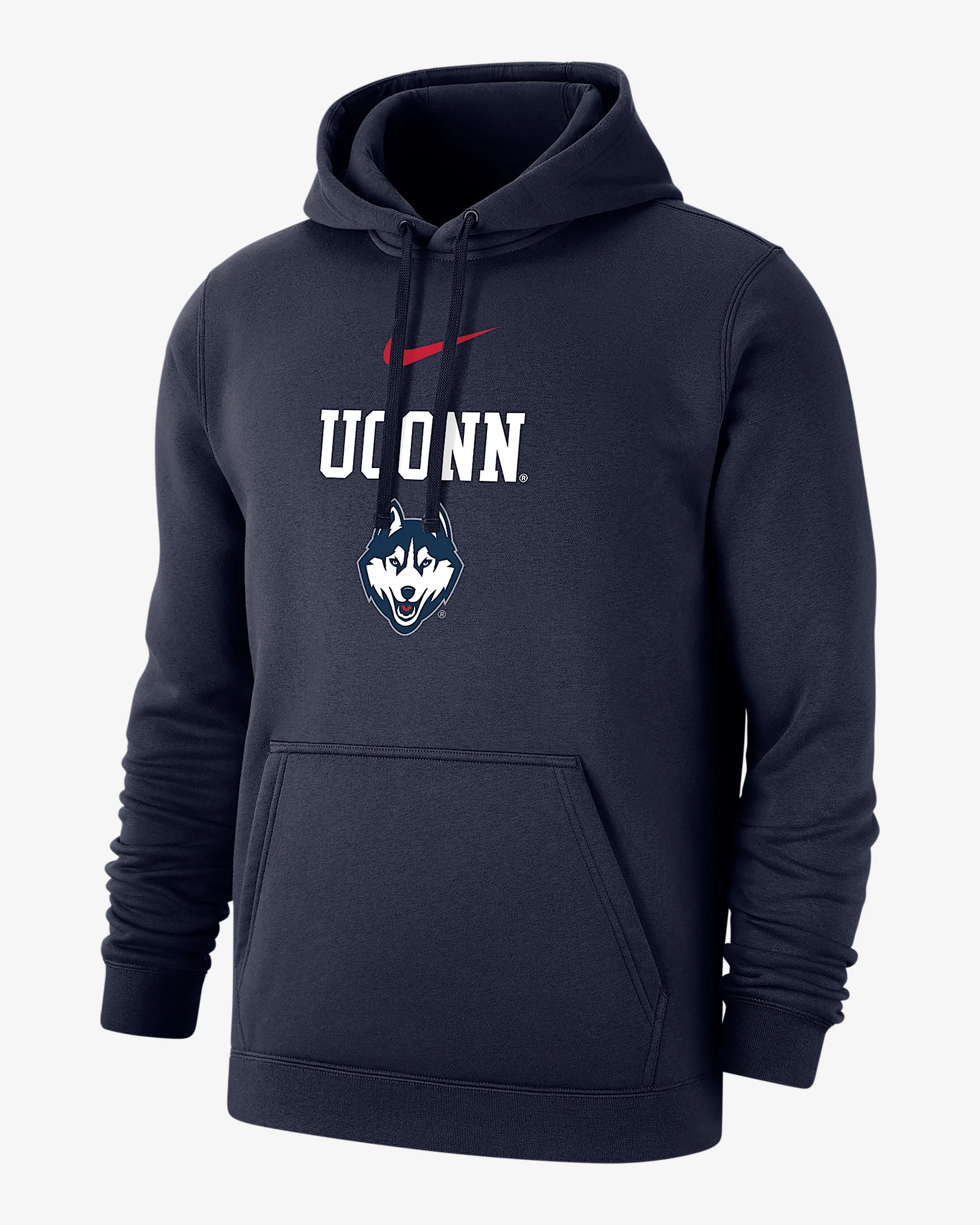 UConn Club Fleece Men's Nike College Hoodie - 1