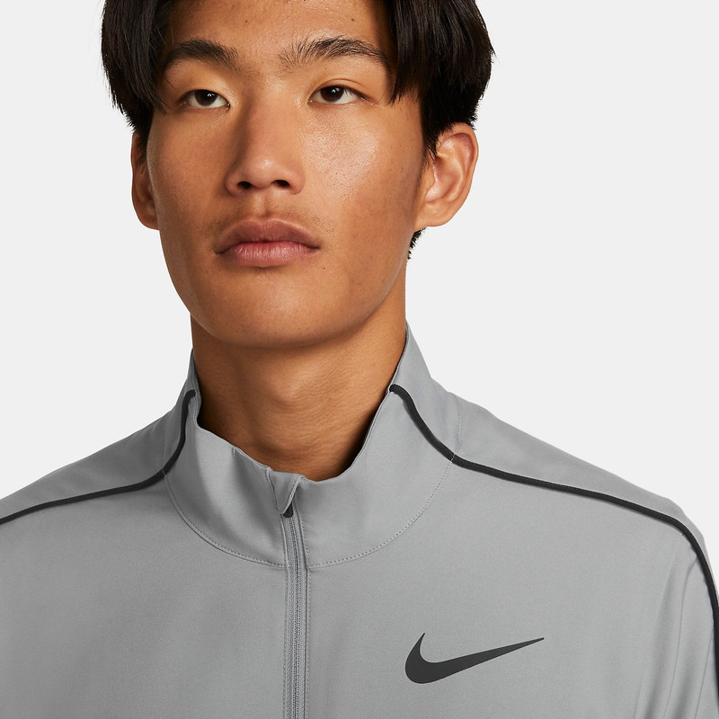 Nike Nike Dri-Fit Team Woven Jacket 'Grey' DM6620-073 outlook