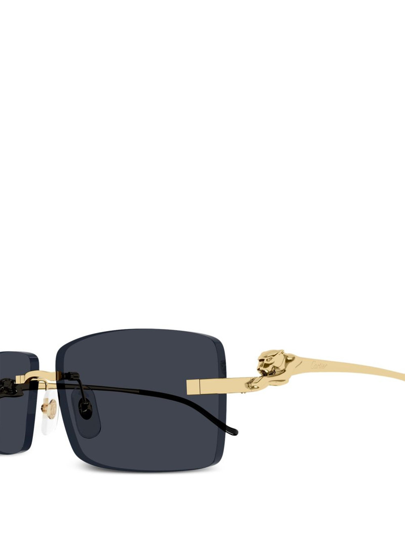 Cartier rectangle-shape sunglasses outlook