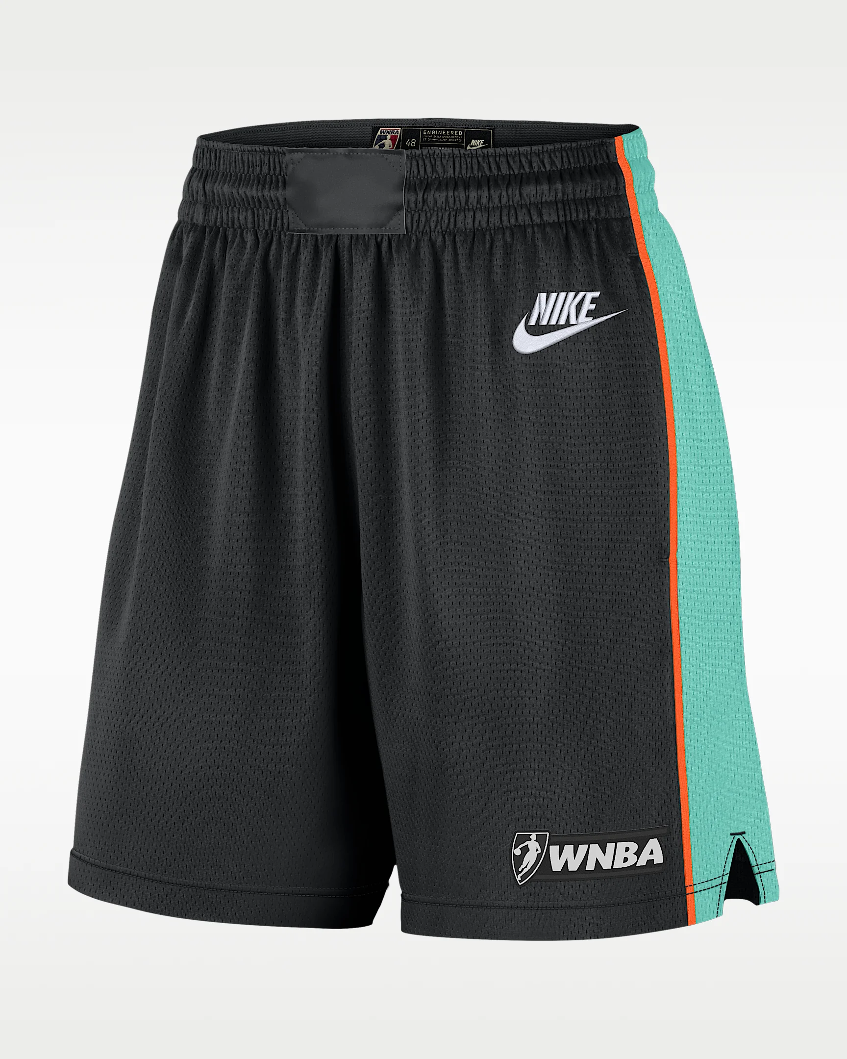 New York Liberty Court Origins Nike Women's Dri-FIT Victory Knee-Length Shorts - 1