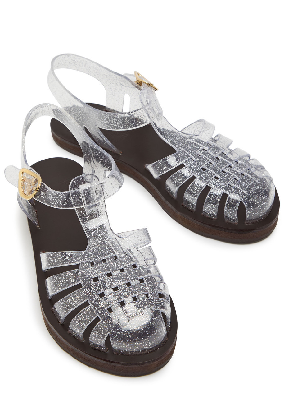 Ancient Greek Sandals Homeria Jelly Rubber Sandals - 3
