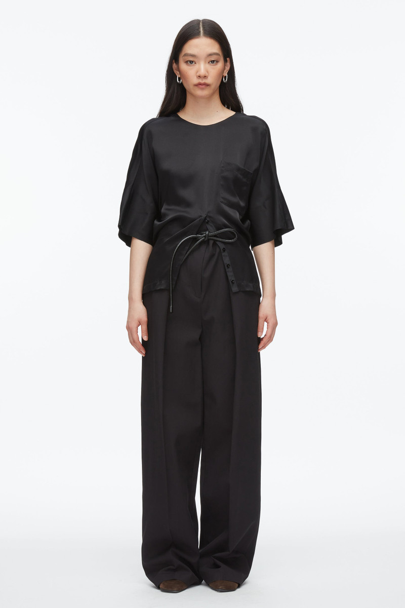 3.1 Phillip Lim Short Sleeve Top with Button Placket outlook