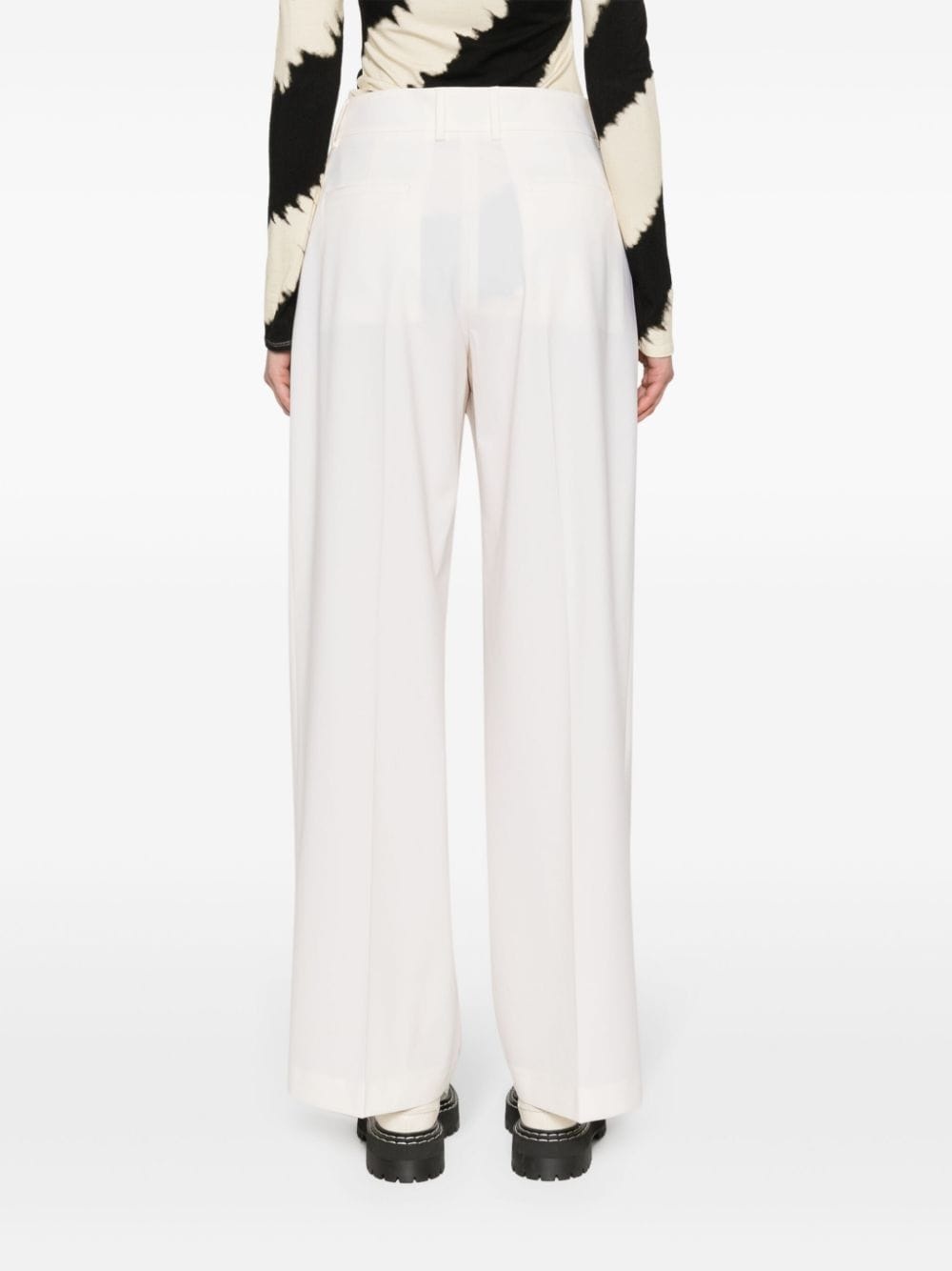 high-waist tailored trousers - 4