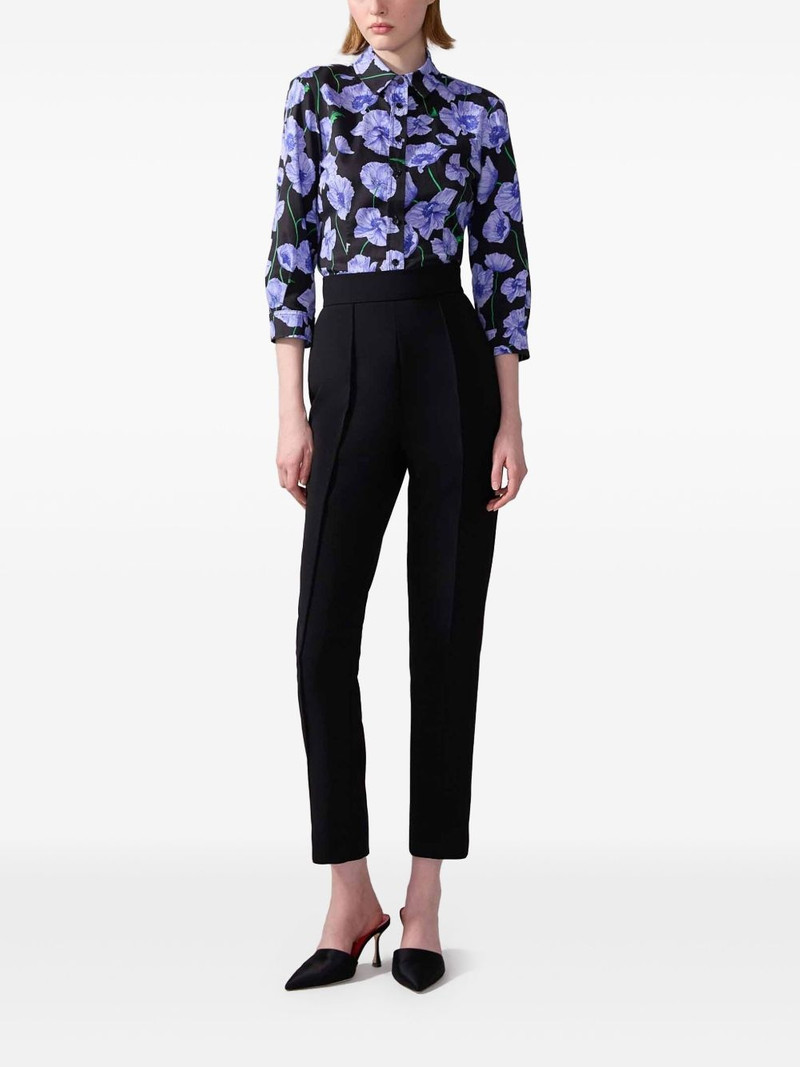 CAROLINA HERRERA floral-print shirt outlook