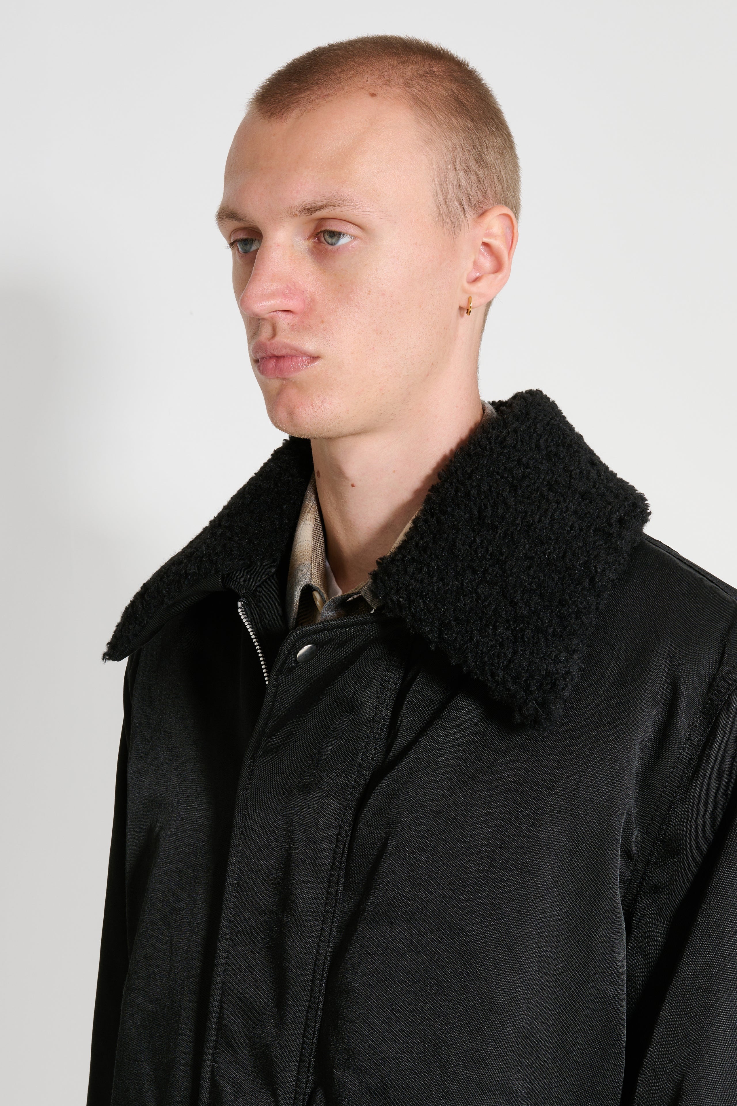 Our Legacy OUR LEGACY ACE JACKET BLACK AERO NYLON | tresbien