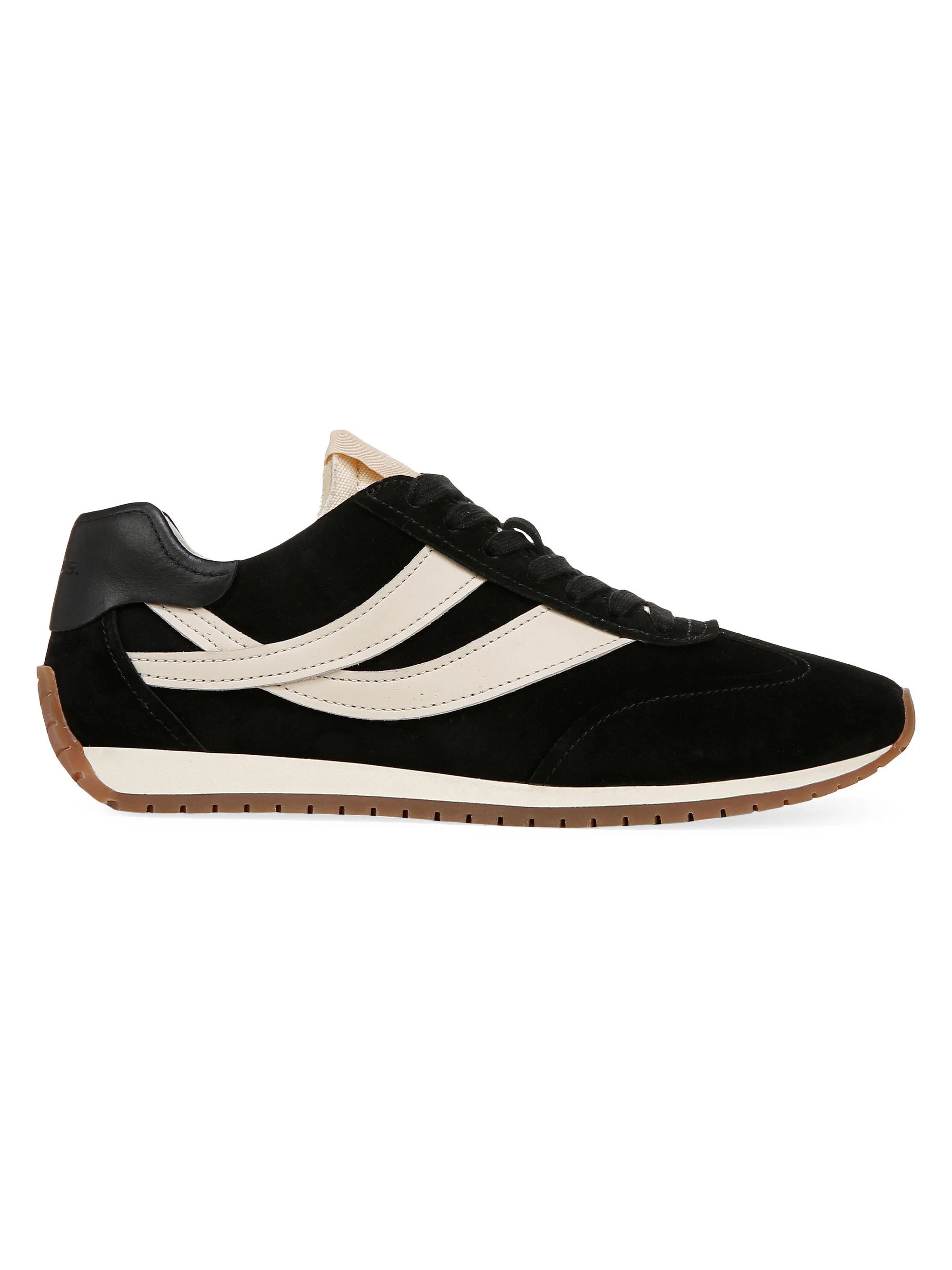 Women's Oasis Suede Sneakers - Black - 1