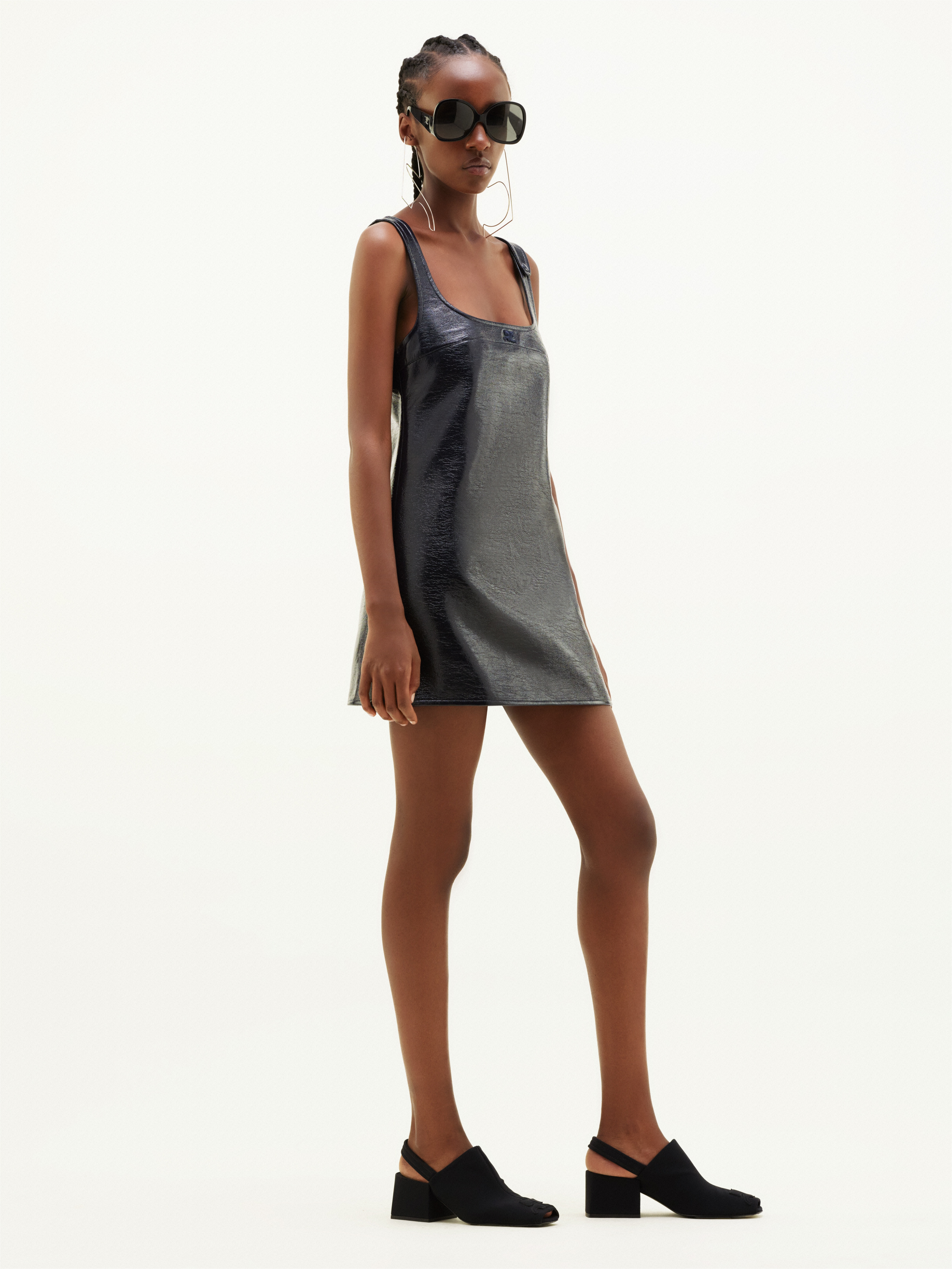 REEDITION VINYL DRESS - 3