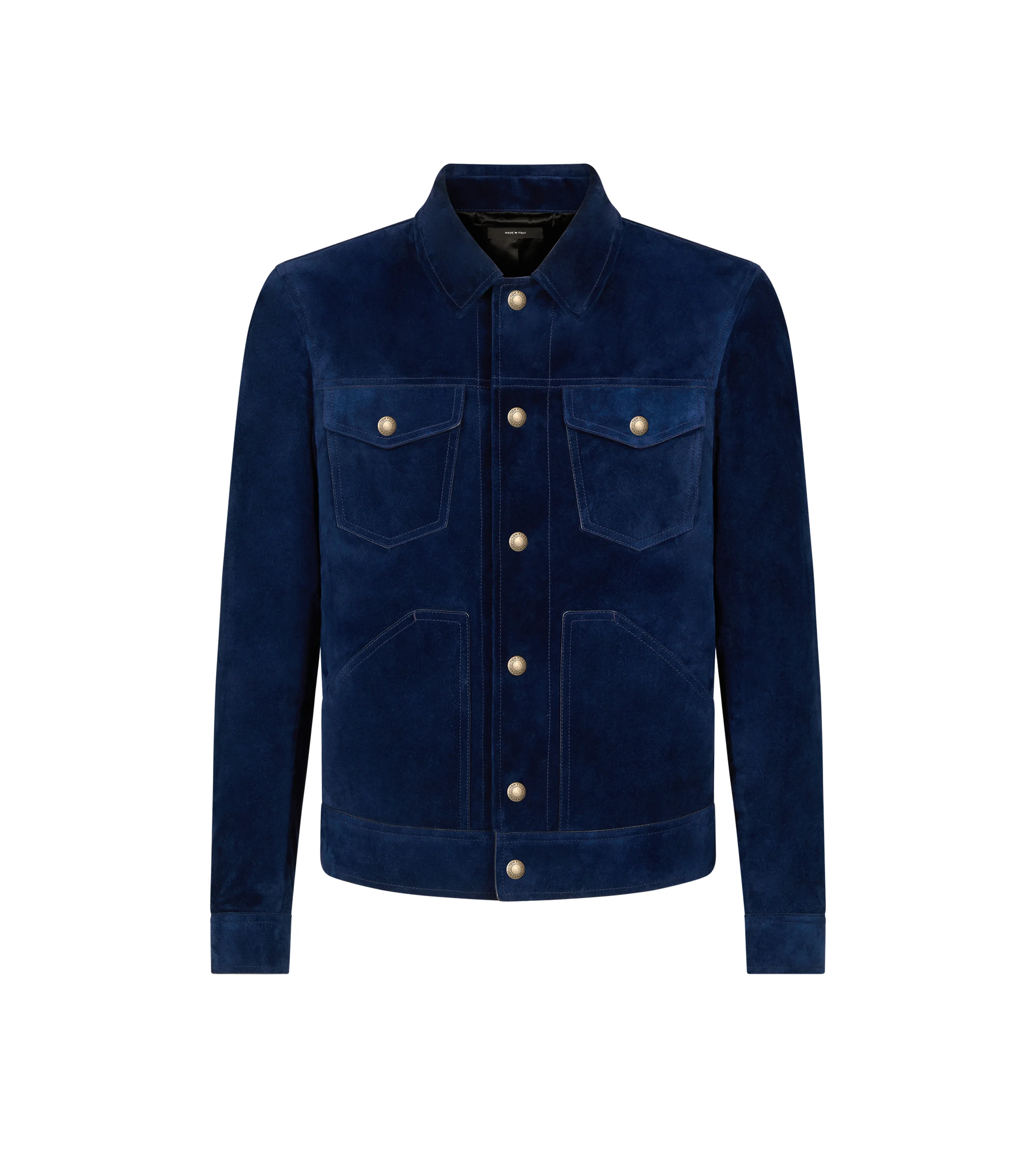 CASHMERE SUEDE WESTERN JACKET - 1