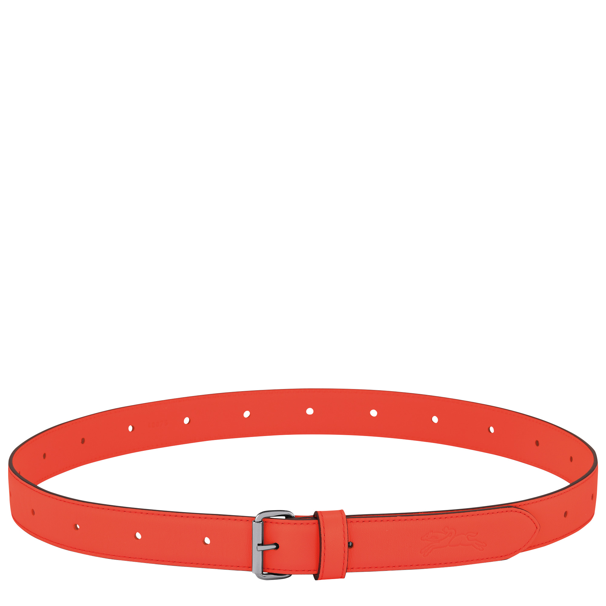 Le Pliage Xtra Ladie's belt Orange - Leather - 1