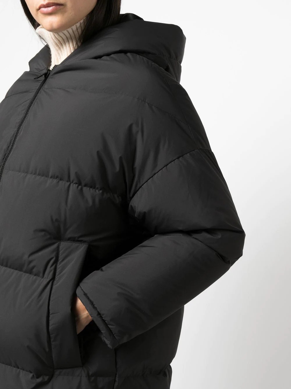 reversible hooded down parka - 5